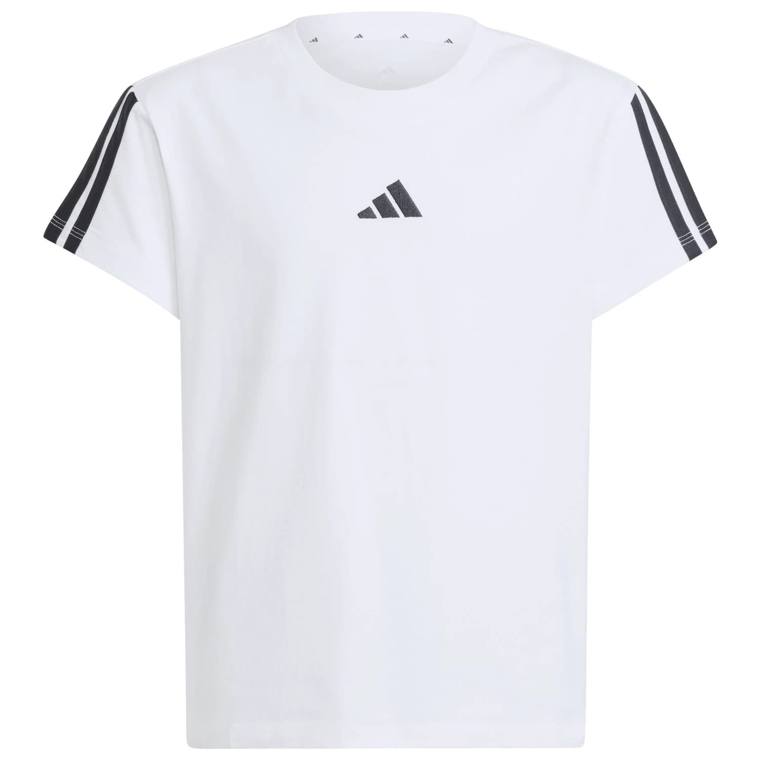 Тениска adidas Girl's 3-Stripes Tee T-shirt - White / Black