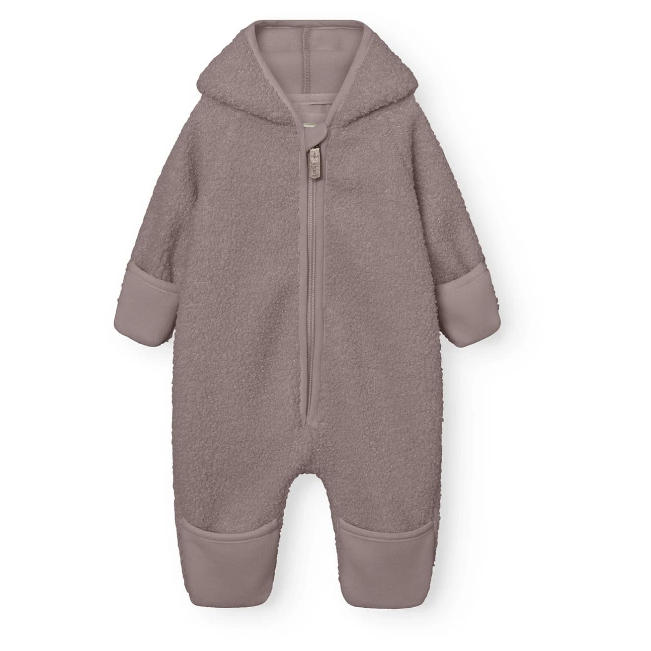 Детски цял костюм Mini a ture Kid's Matadel Teddyfleece Jumpsuit Overall - Zinc Purple