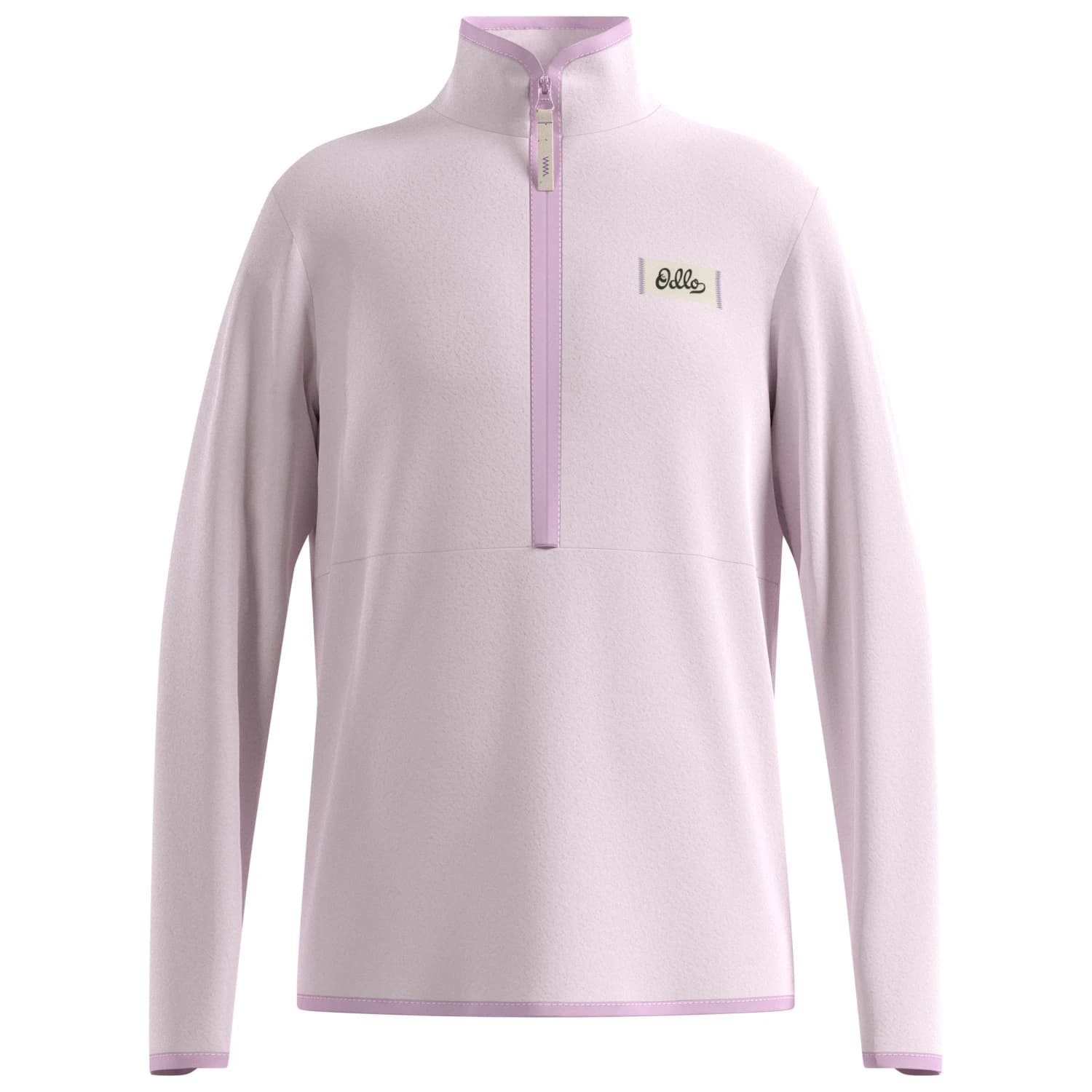 Детски поларен пуловер Odlo Kid's Mid Layer 1/2 Zip Classic Fleece Fleece jumper - Orchid Ice