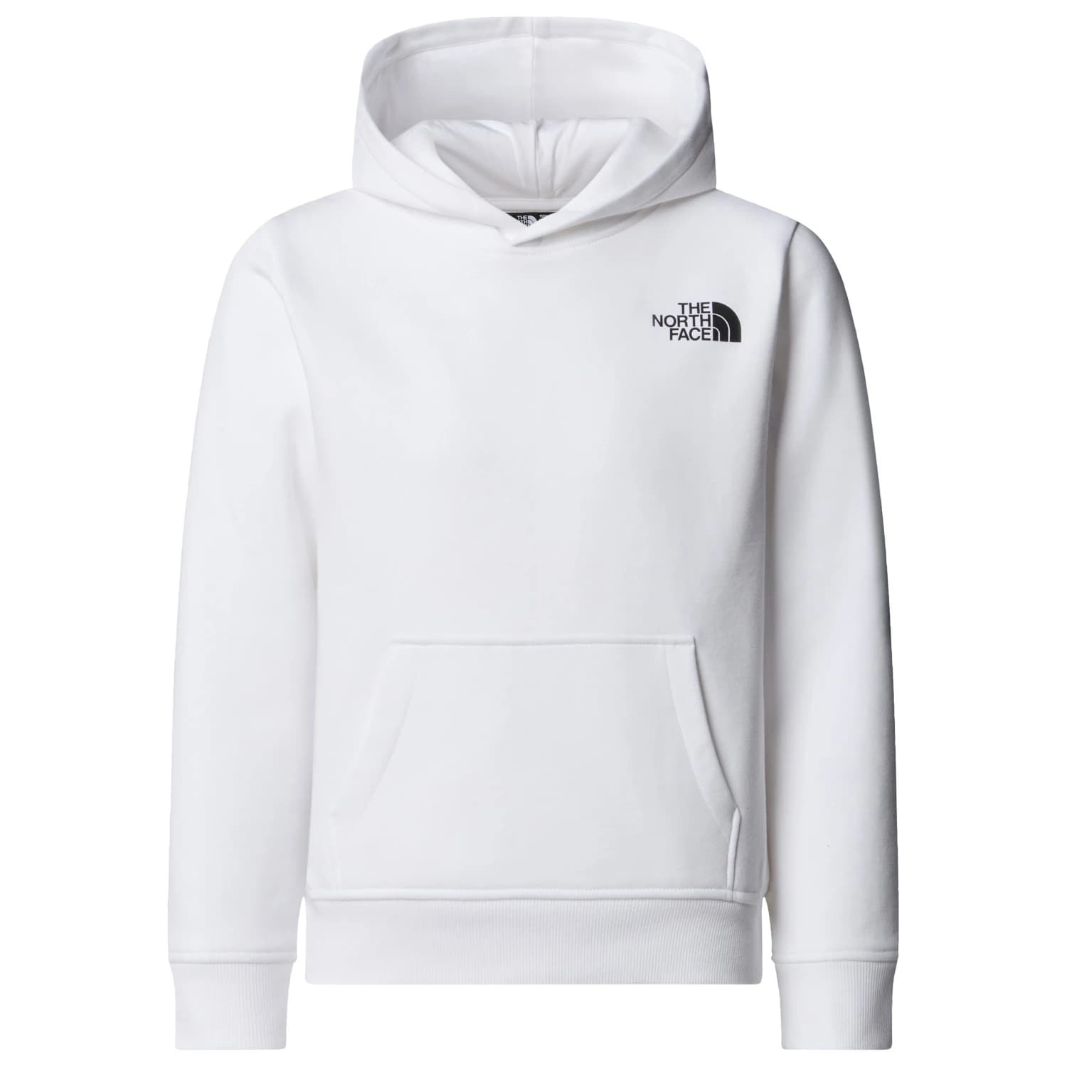 Суичър The North Face Teen's Box Nse Regular Pullover Hoodie - TNF White / TNF Black
