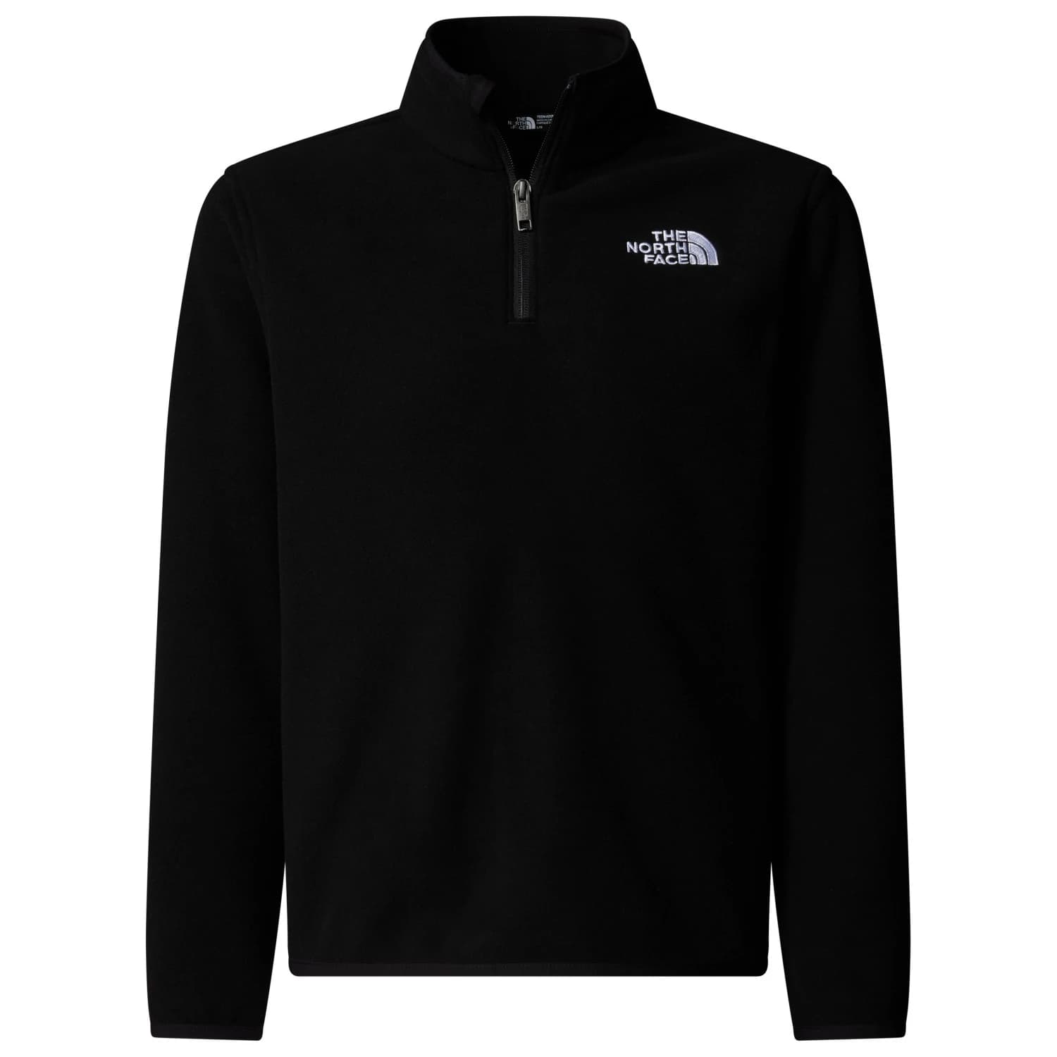 Поларен пуловер The North Face Teen's Glacier 1/4 Zip Pullover Fleece jumper - TNF Black