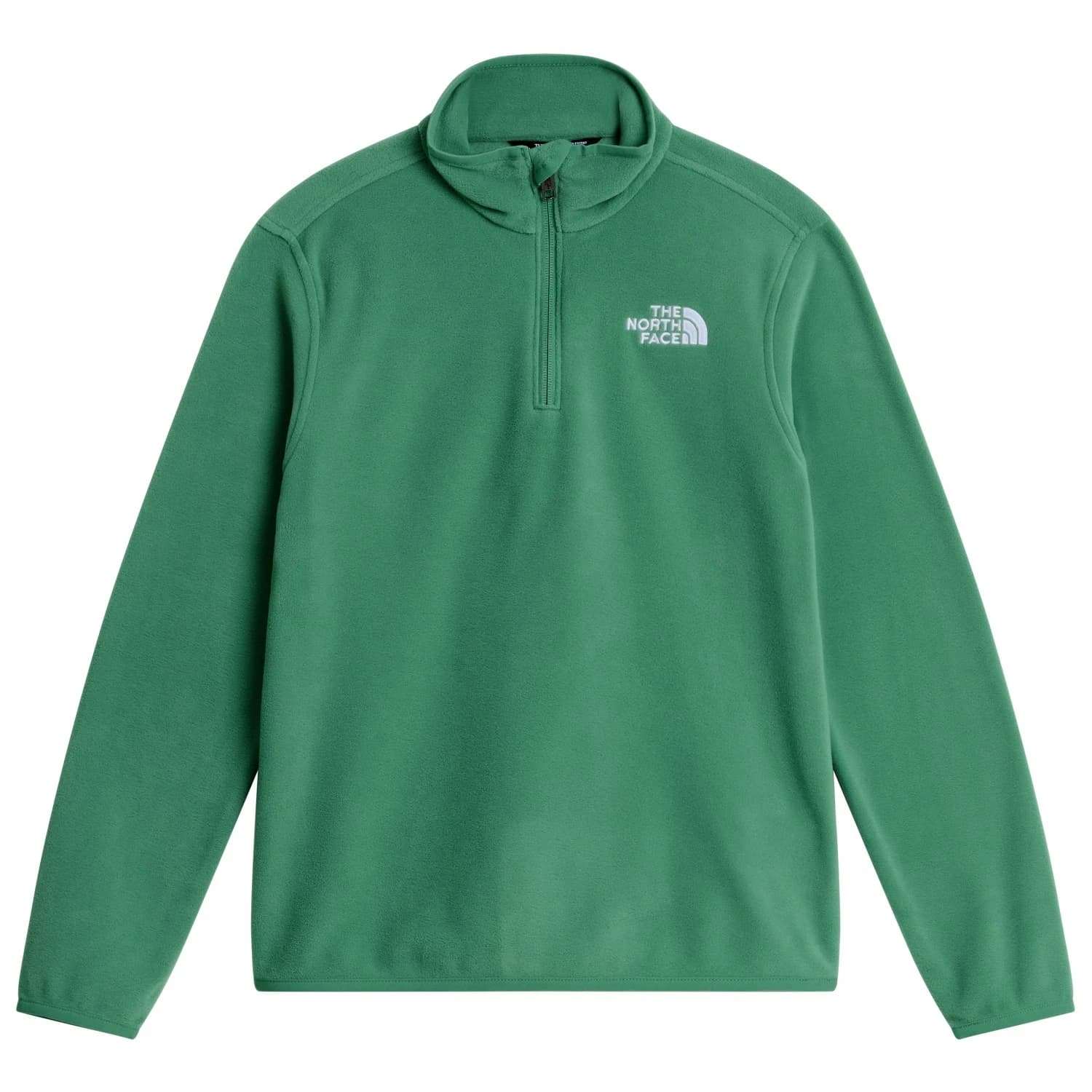 Поларен пуловер The North Face Teen's Glacier 1/4 Zip Pullover Fleece jumper - Dimmed Algae