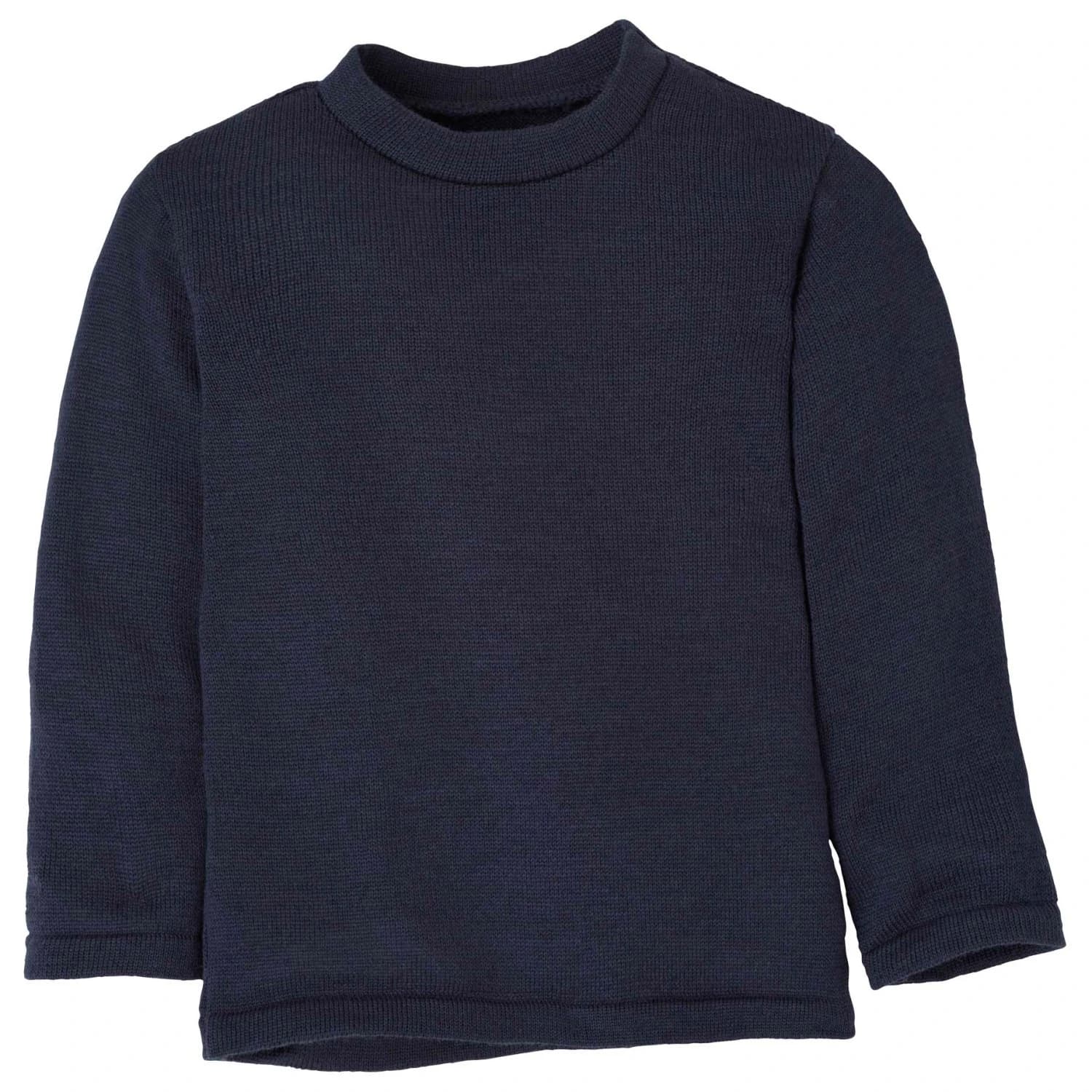 Детски вълнен пуловер disana Kid's Strick-Pullover Wool jumper - Indigo