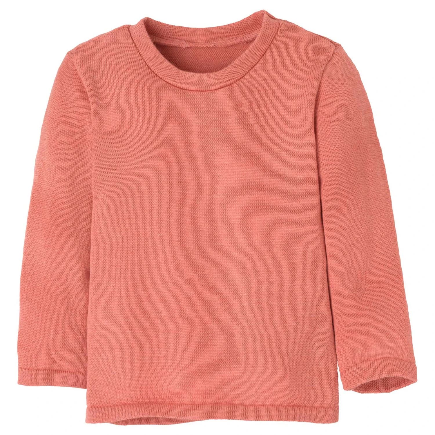Детски вълнен пуловер disana Kid's Strick-Pullover Wool jumper - Softpink
