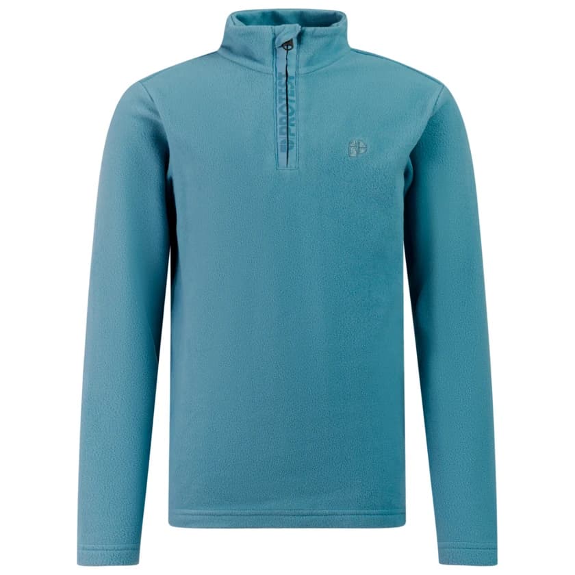 Детски поларен пуловер Protest Kid's PRTReperfecty 1/4 Zip Active Top Fleece jumper - Stone Blue