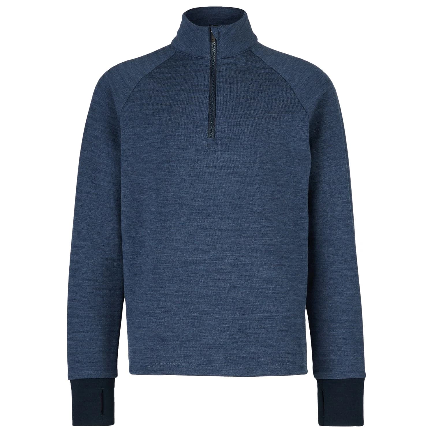 Детски вълнен пуловер Stoic Kid's MerinoFleece260 FlenSt. Half Zip Merino jumper - Dark Navy Melange