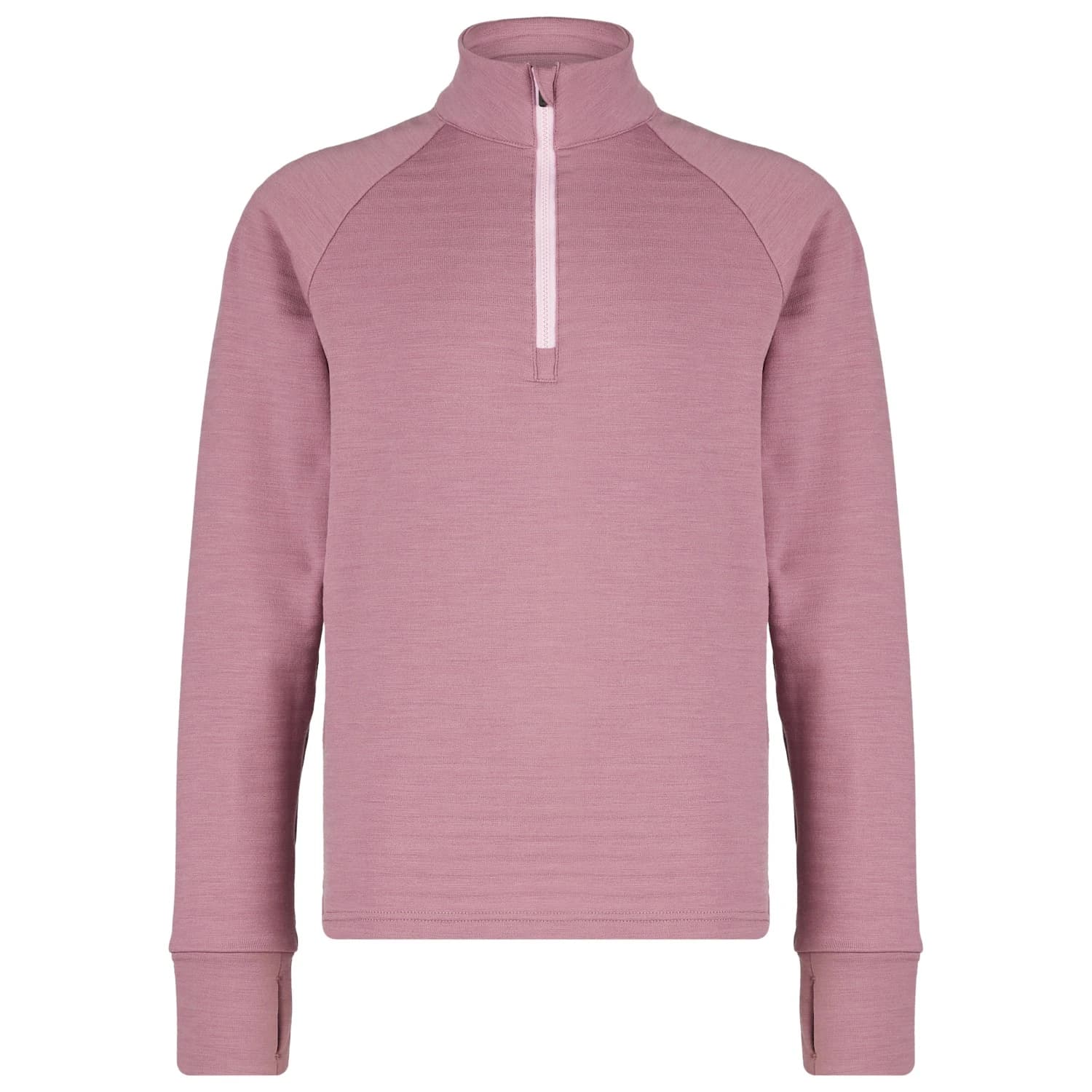 Детски вълнен пуловер Stoic Kid's MerinoFleece260 FlenSt. Half Zip Merino jumper - Dark Orchid