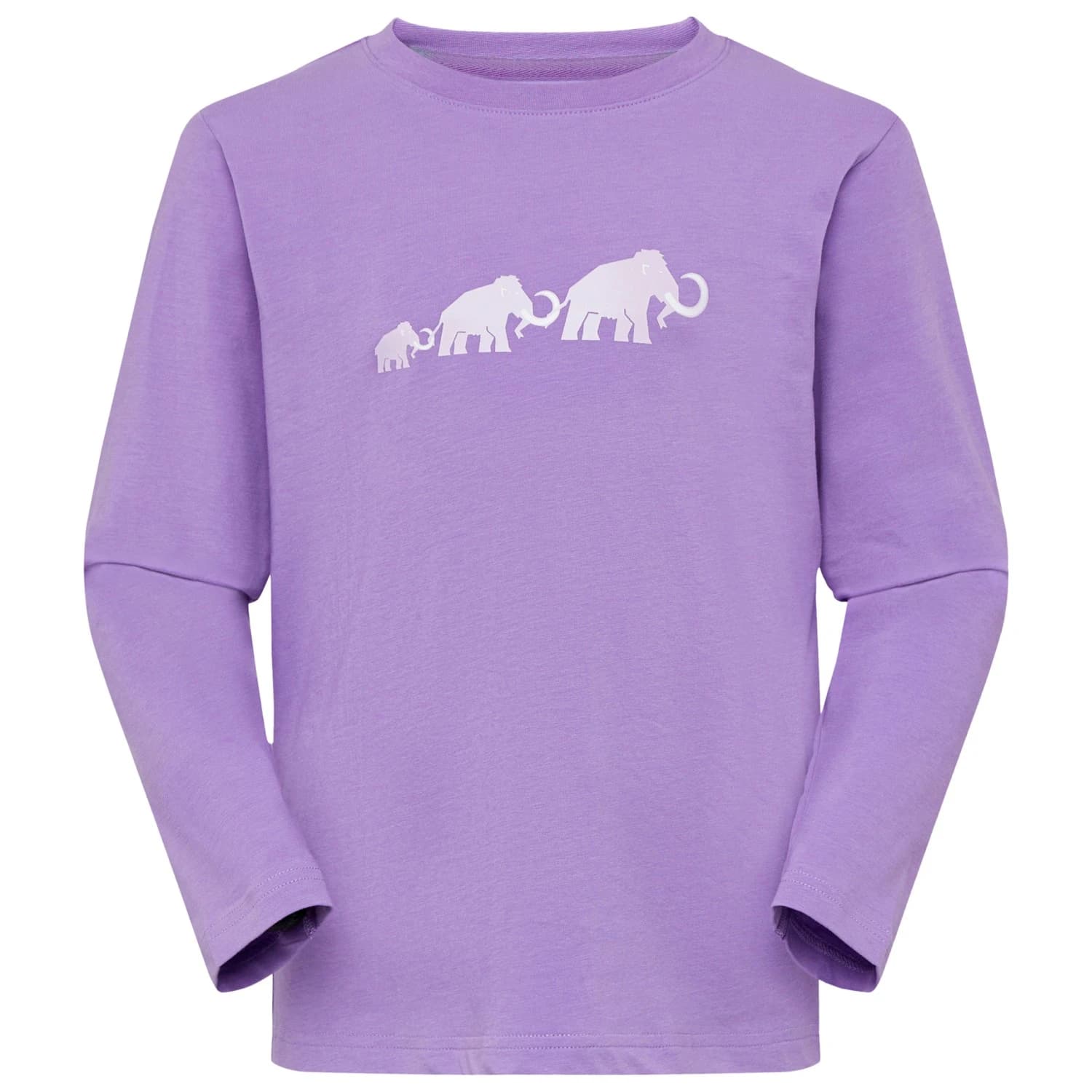 Детска блуза с дълъг ръкав Mammut Kid's Mammut Core Longsleeve Logo Longsleeve - Lavandin