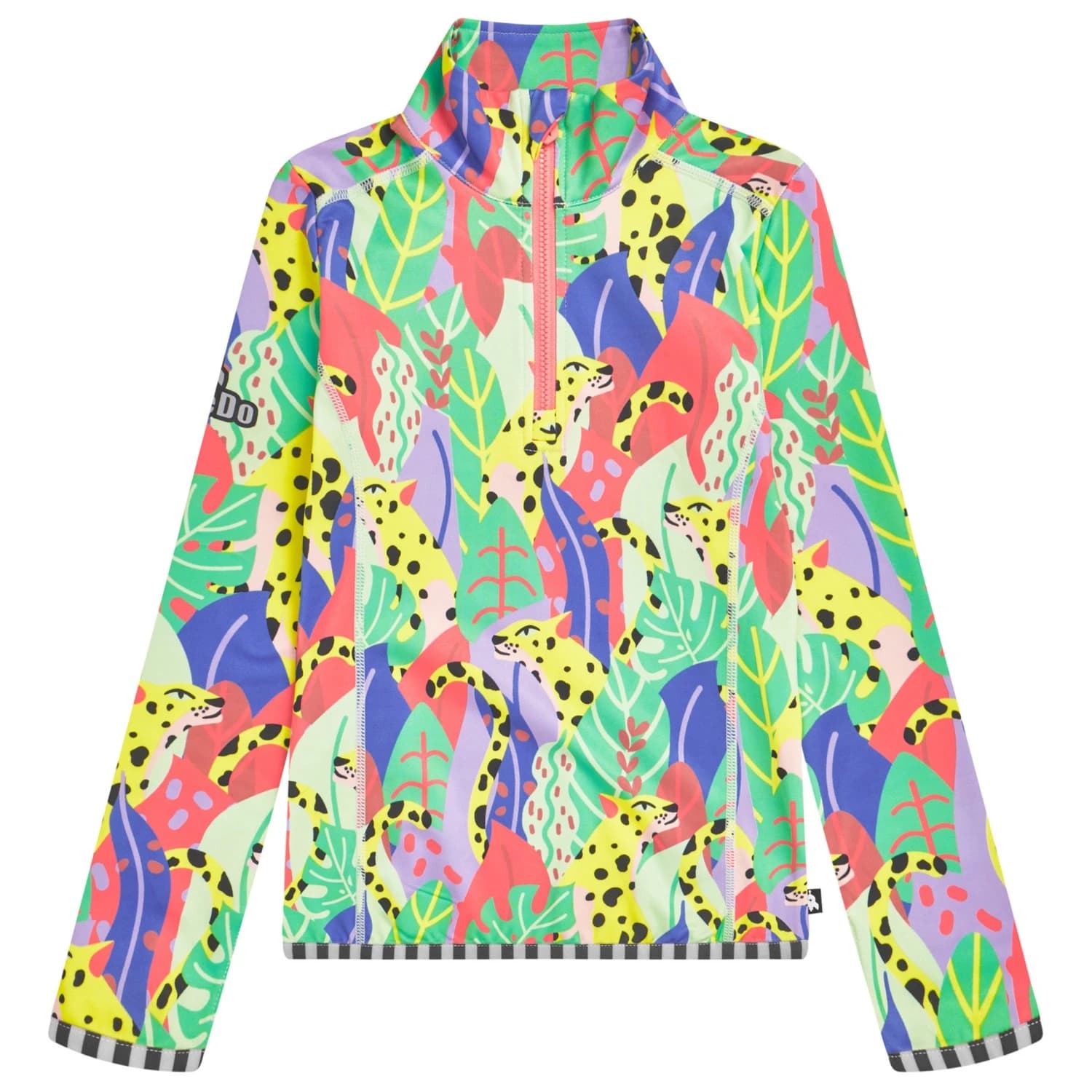 Детска спортна тениска WeeDo Kid's Cosmo Candy Jungle Thermoshirt Sport shirt - Print / Peachy Pink