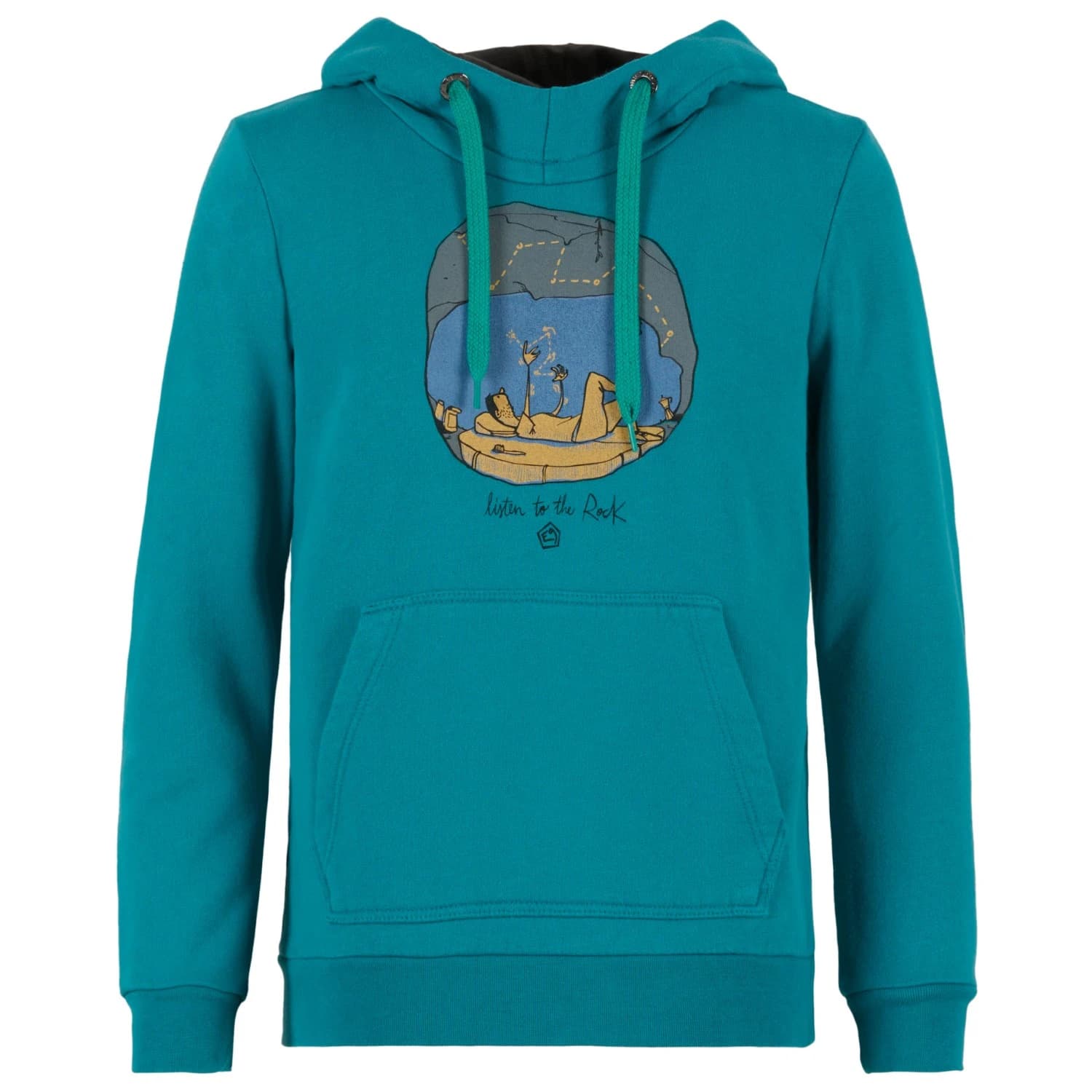 Детски суичър E9 Kid's B-Hood Hoodie - Cerulean
