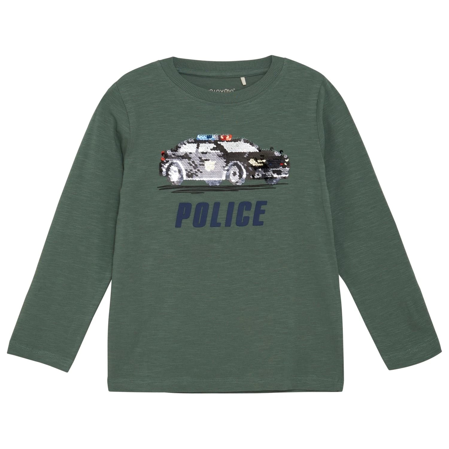 Детска блуза с дълъг ръкав Minymo Kid's T-Shirt L/S No. 134002 Longsleeve - Dark Forest