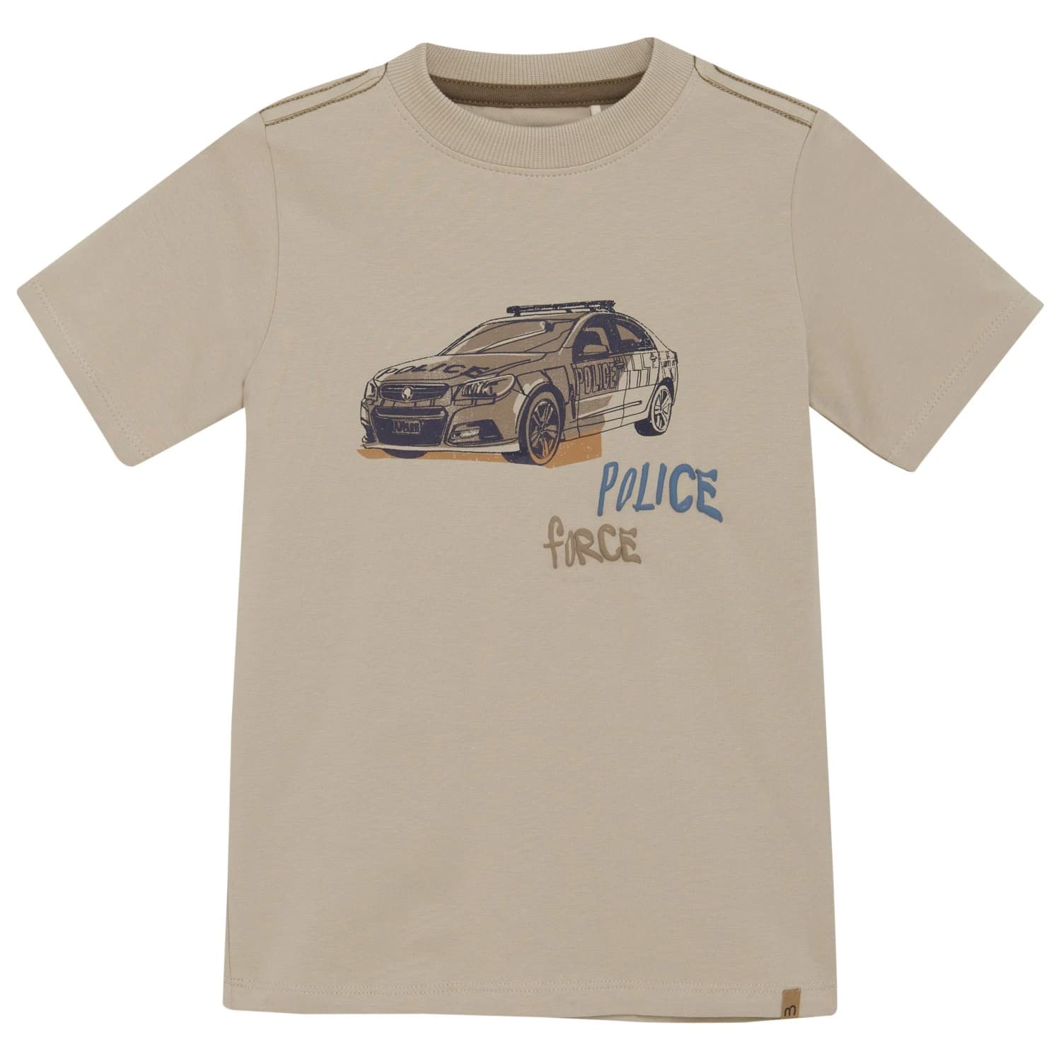 Детска тениска Minymo Kid's T-Shirt S/S No. 134000 T-shirt - Oxford Tan
