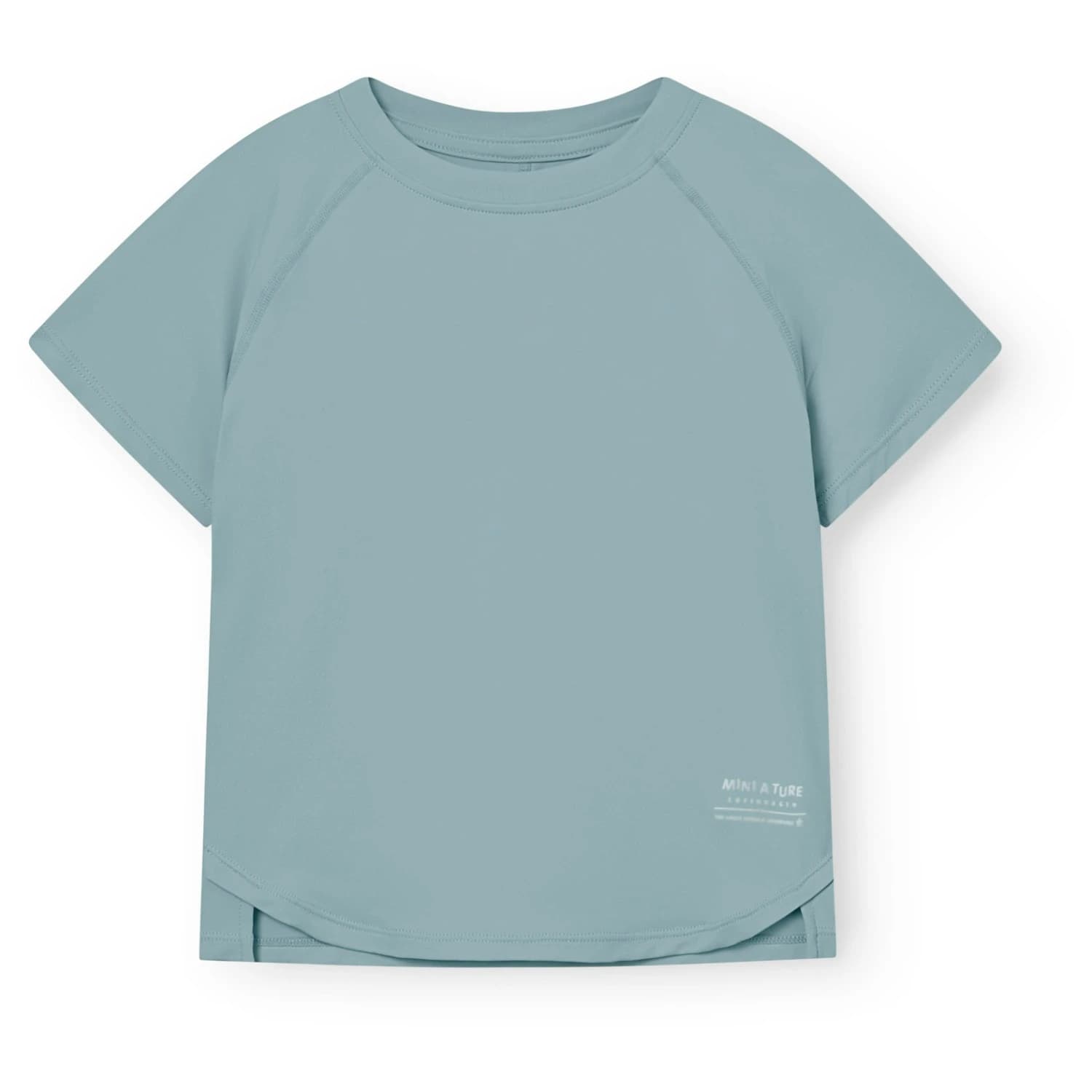 Детска спортна тениска Mini A Ture Kid's Matbjergi T-Shirt Sport shirt - Arona Blue