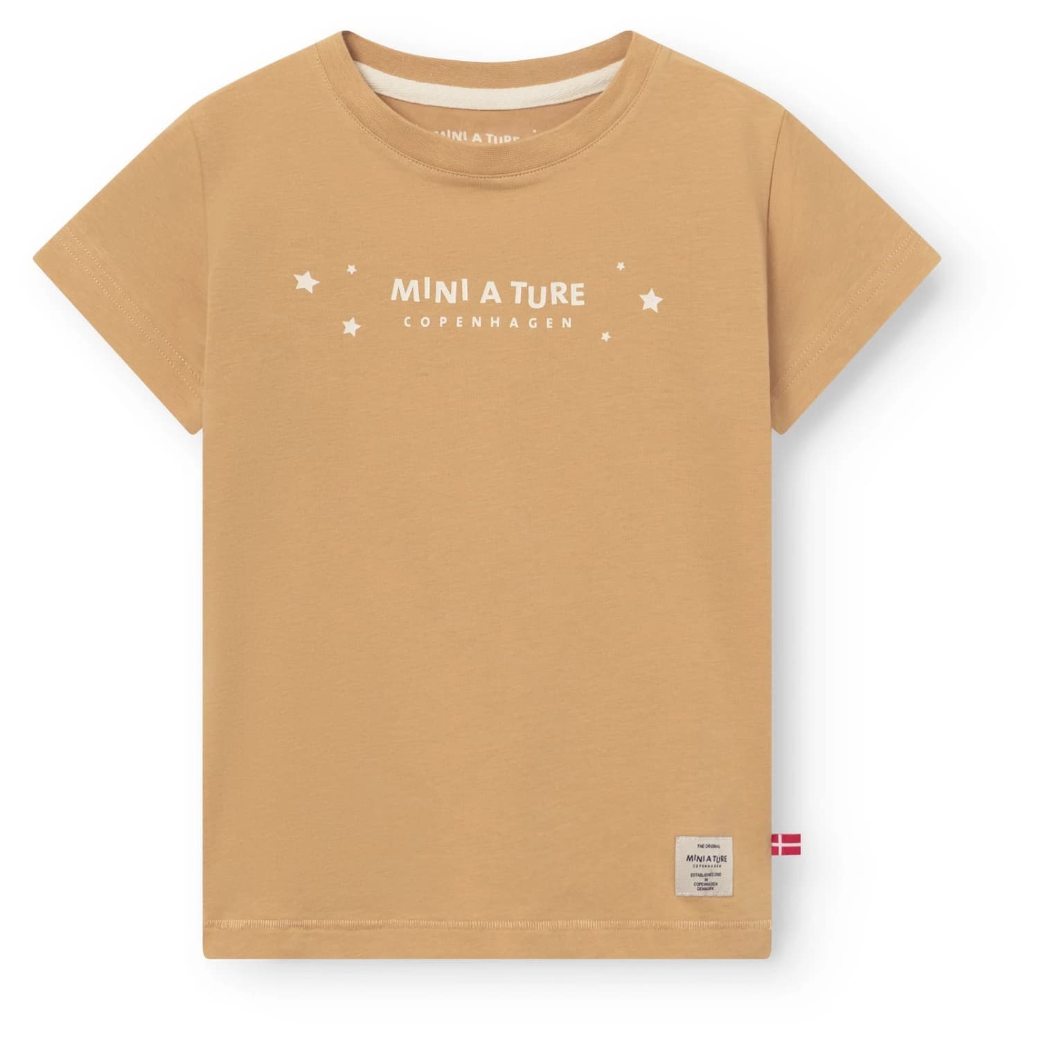 Детска тениска Mini A Ture Kid's Matcharley T-Shirt - Taffy Yellow