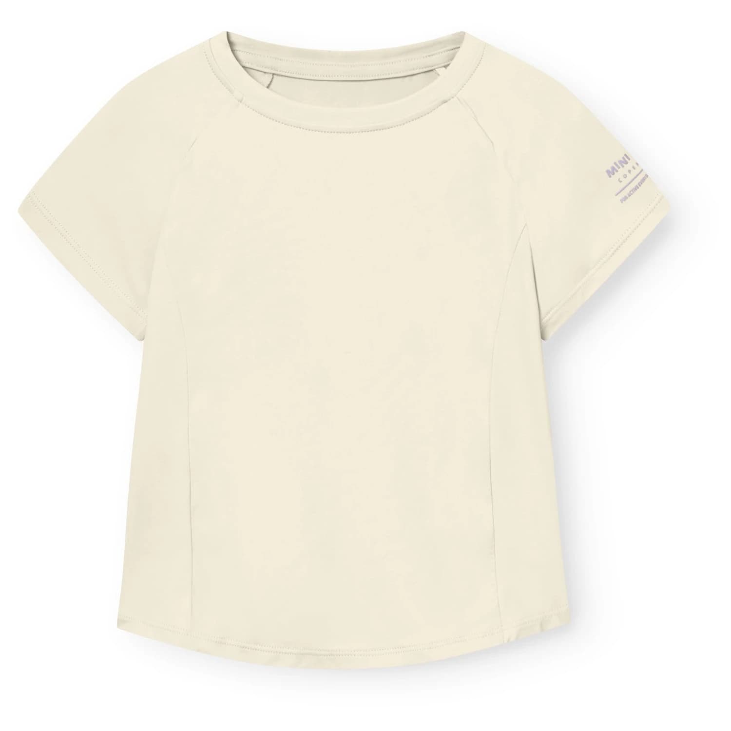 Детска спортна тениска Mini A Ture Kid's Matlois T-Shirt Sport shirt - Papyrus White