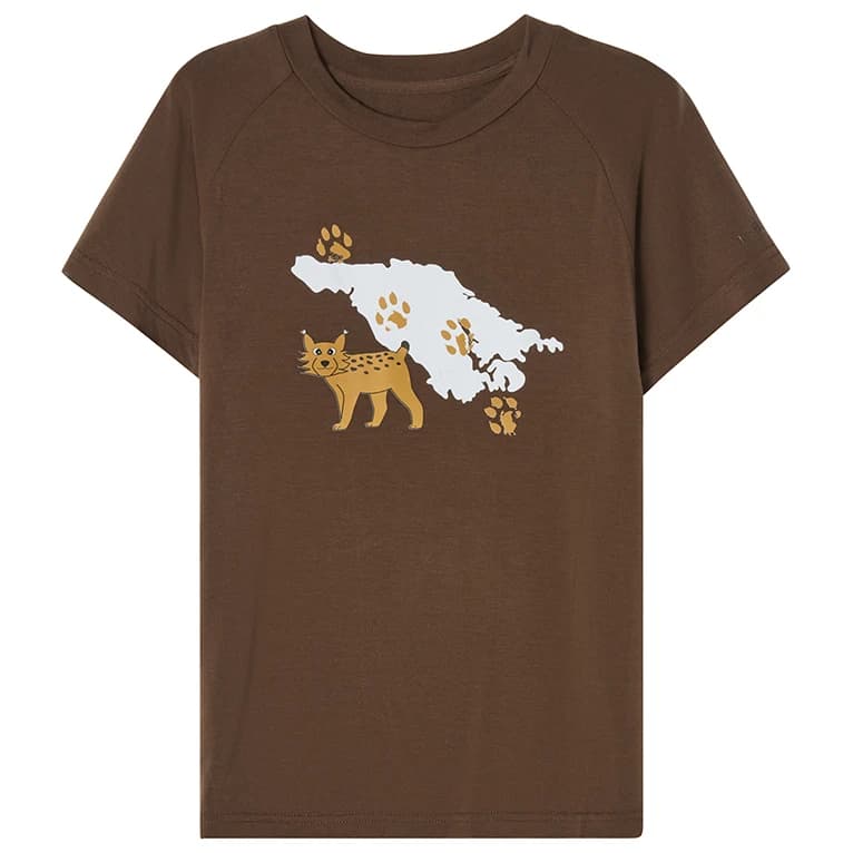 Детска тениска Isbjörn Kid's Buddy Tee T-shirt - Chocolate