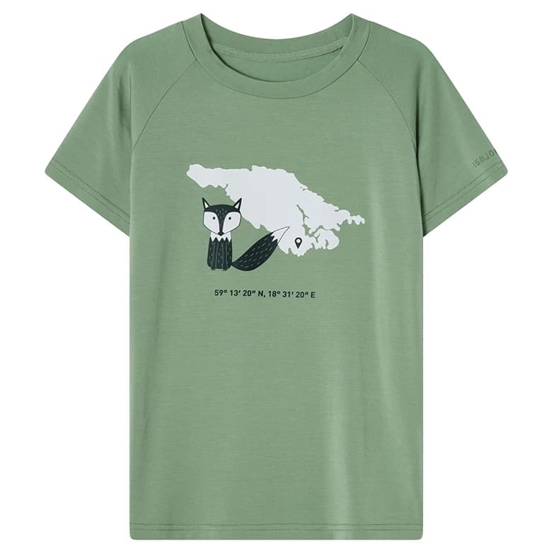 Детска тениска Isbjörn Kid's Buddy Tee T-shirt - Pistachio
