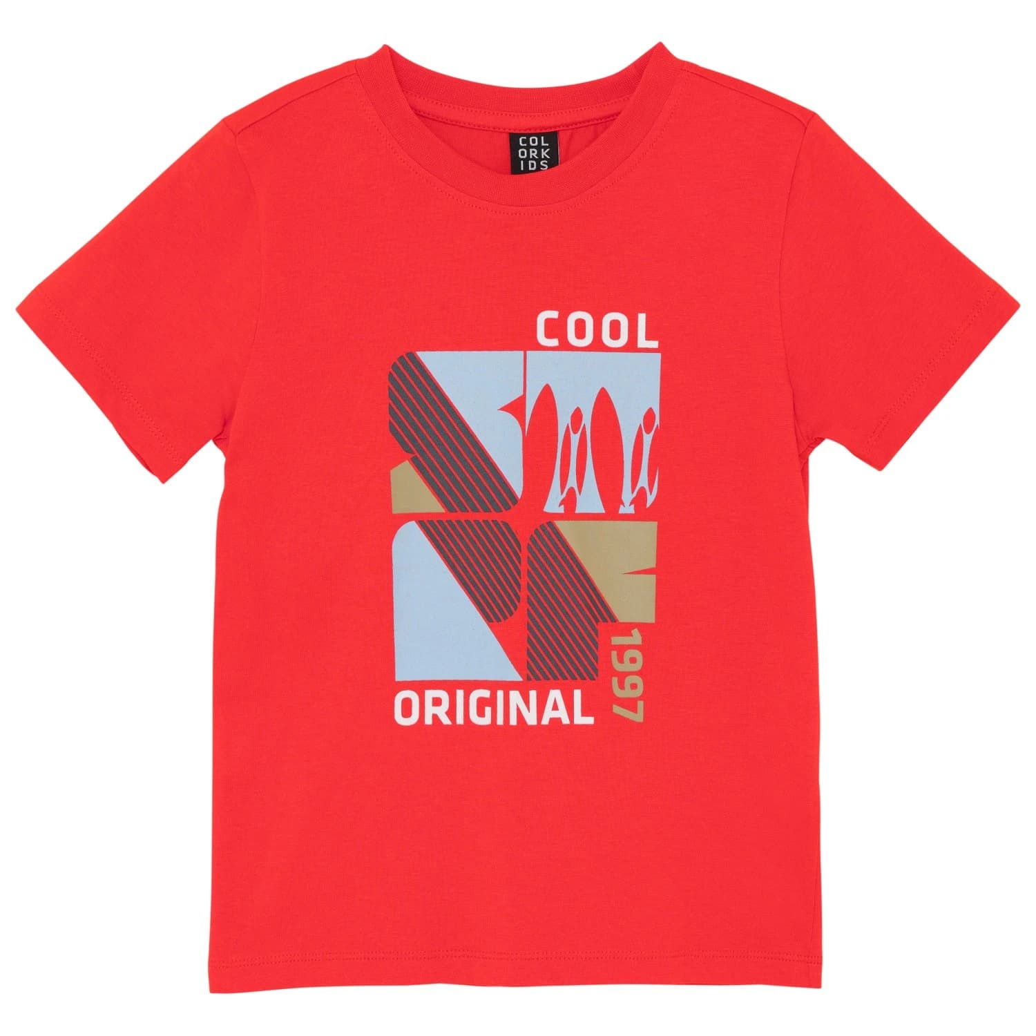 Детска тениска Color Kids Kid's T-Shirt with Print S/S 742675 T-shirt - Grenadine