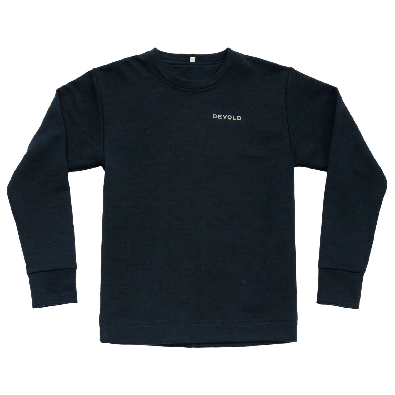 Детски вълнен пуловер Devold Kid's Everyday Crew Jumper - Ink