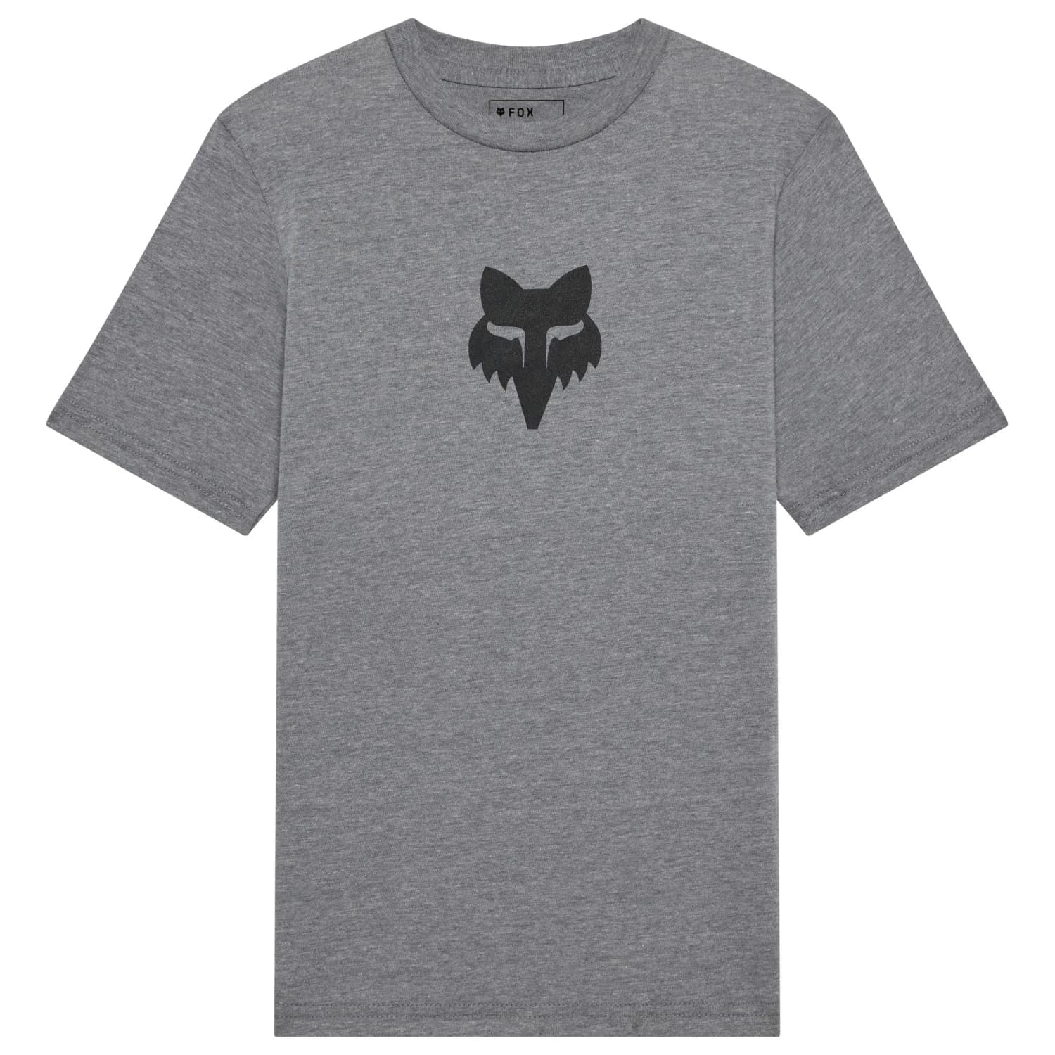 Детска тениска FOX Racing Kid's Fox Head S/S Tee T-shirt - Heather Dark Grey