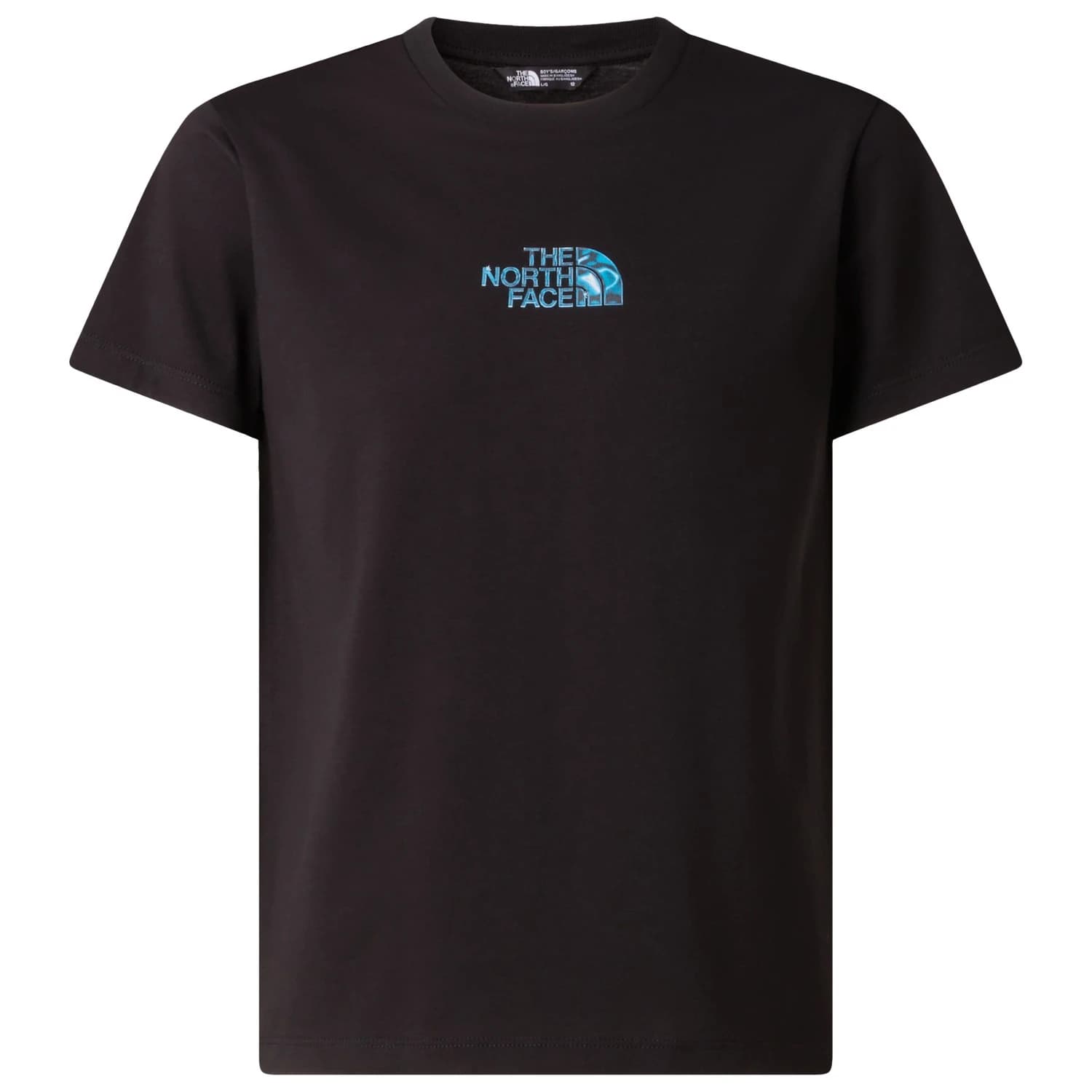 Тениска The North Face Boy's Liquid Logo Reg S/S Tee T-shirt - Black