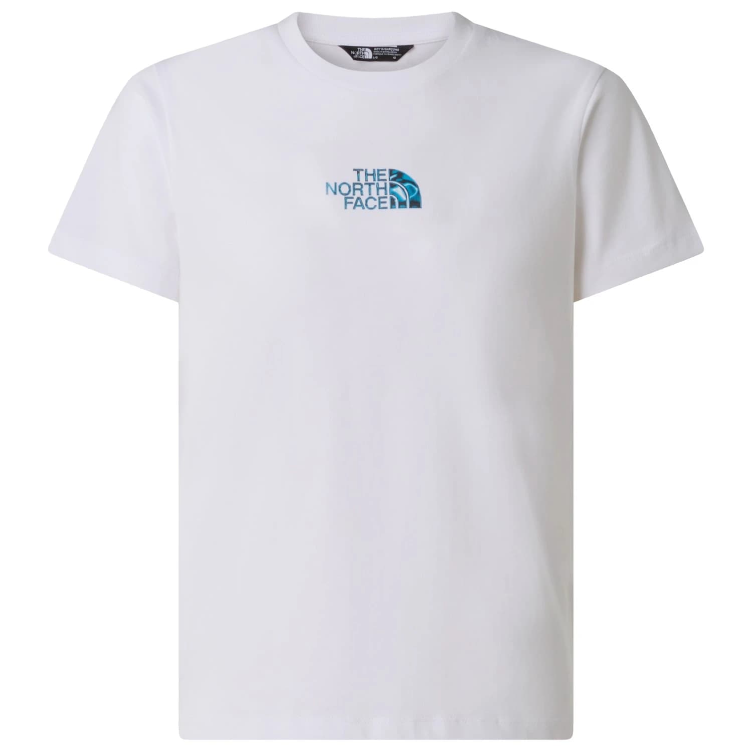 Тениска The North Face Boy's Liquid Logo Reg S/S Tee T-shirt - White