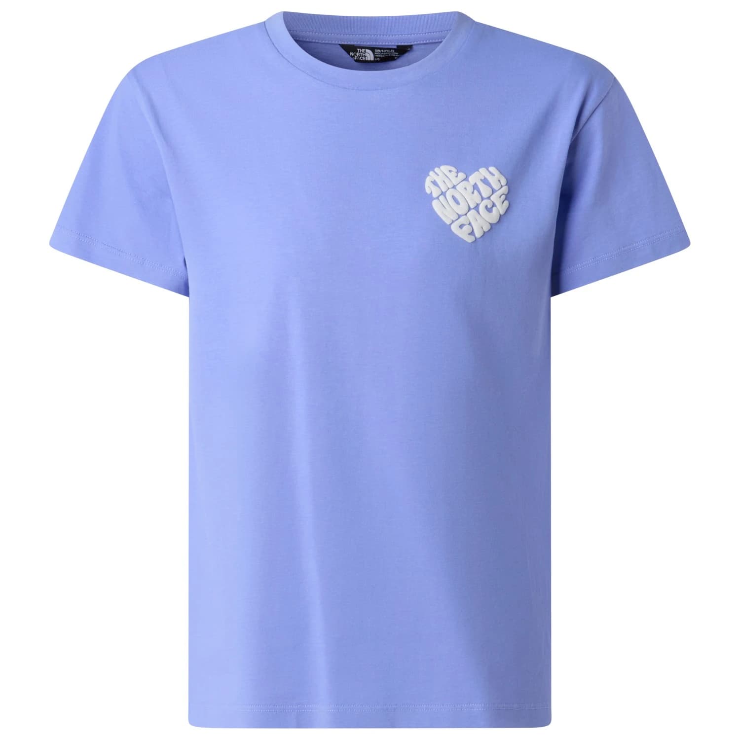 Тениска The north face Girl's Brand Proud Relaxed S/S Tee T-shirt - Periwinkle Glow