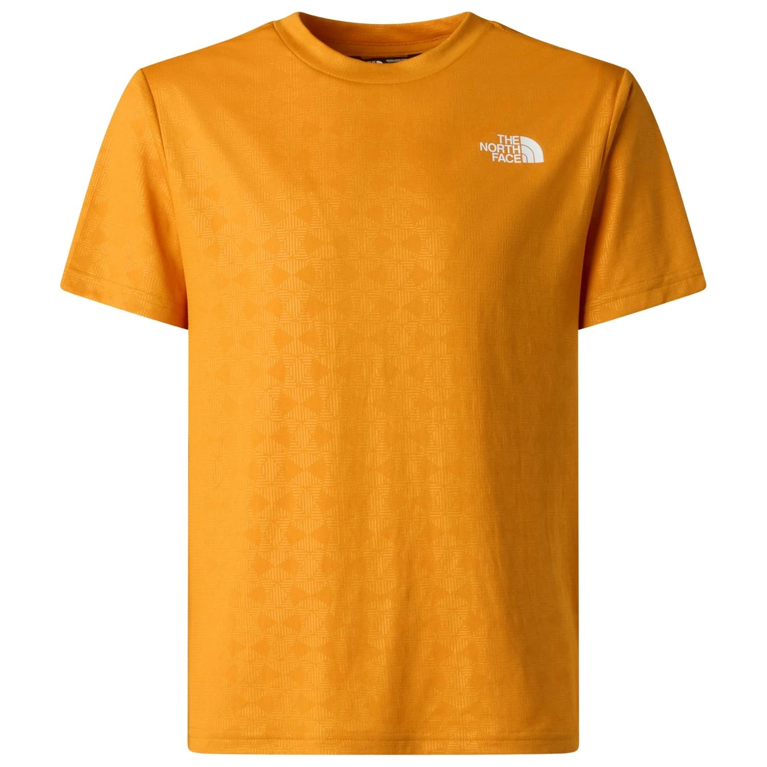Детска спортна тениска The North Face Kid's Teen Pentadome Embossed 24/7 S/S Tee Sport shirt - Dust Orange