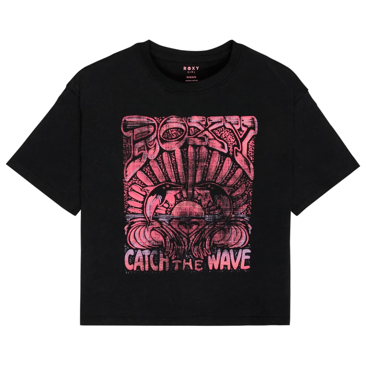Детска тениска Roxy Kid's Daisyloose Season T-shirt - Anthracite