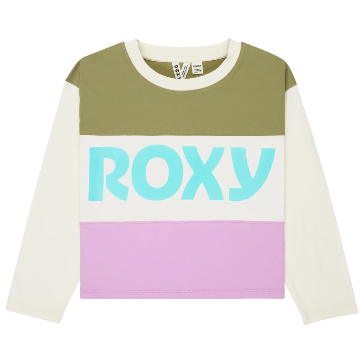 Детски пуловер Roxy Kid's Sundaze Spirit Jumper - Coconut Milk