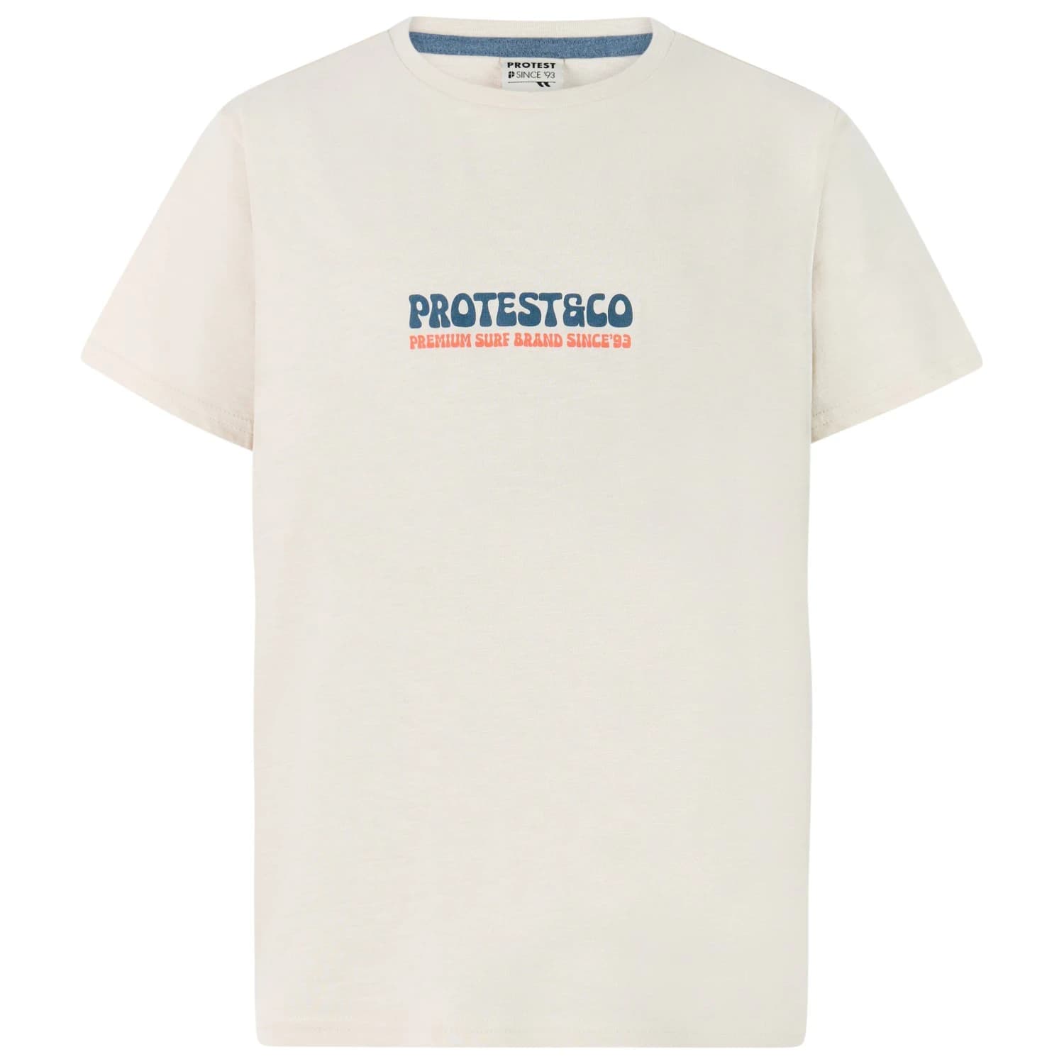Детска тениска Protest Kid's PRTBarlow T-shirt - Kit Off White