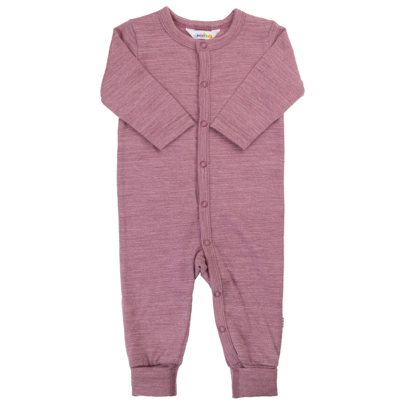 Детски цял костюм Joha Kid's Wool Jumpsuit With 2in1 Foot Overall - Bordeaux