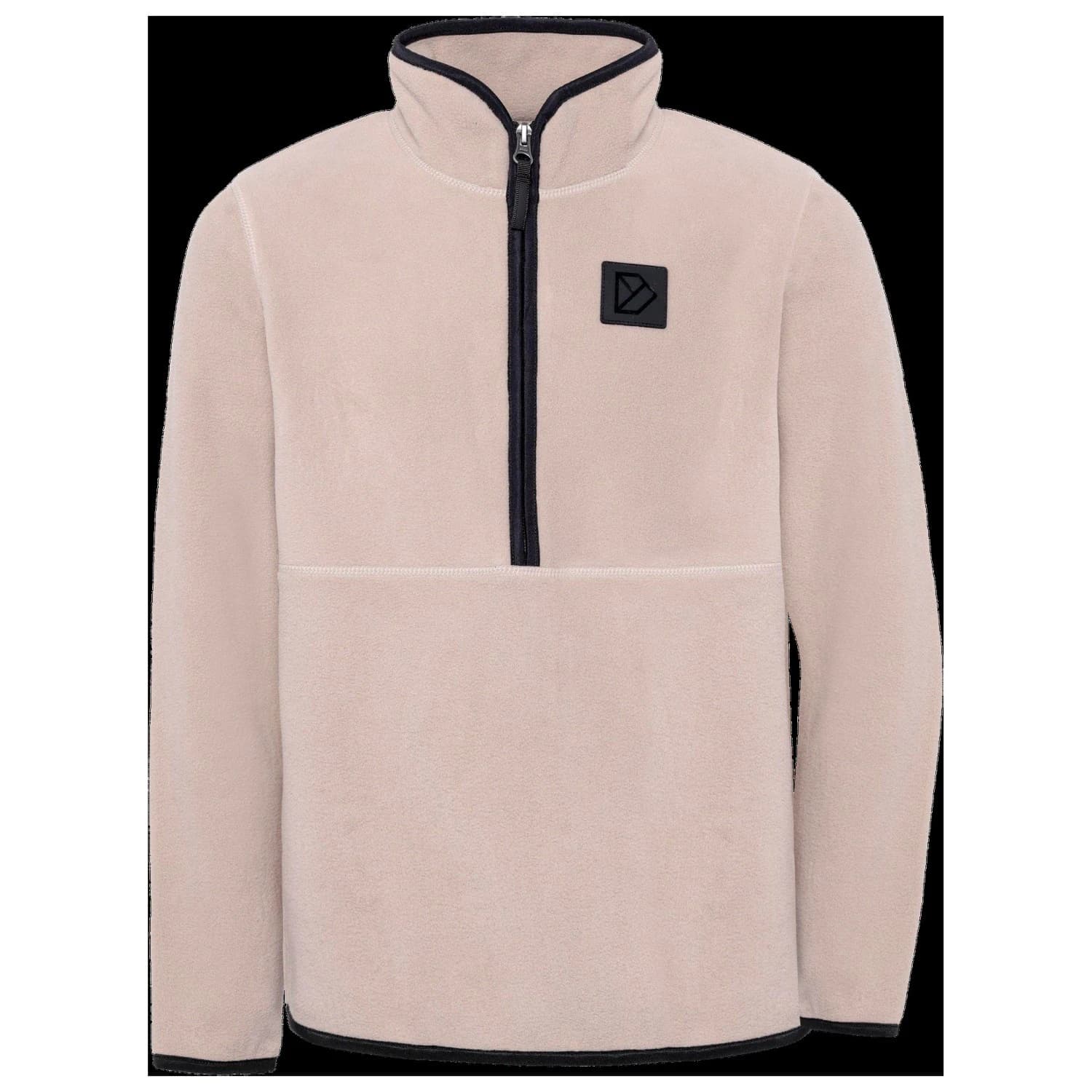 Детски поларен пуловер Didriksons Kid's Rubi Half-Zip Fleece jumper - Beach beige