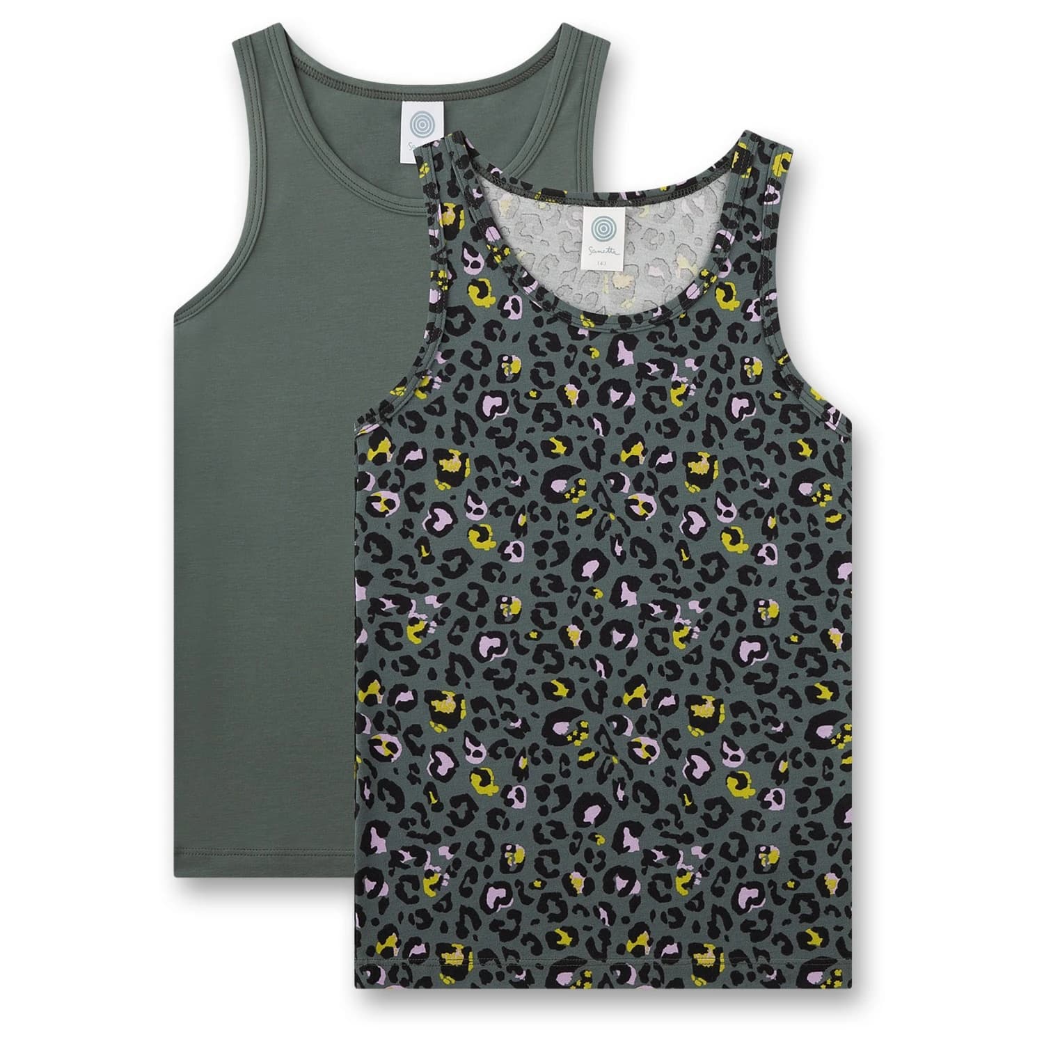 Потник Sanetta Girl's DP Top - Leaf Green