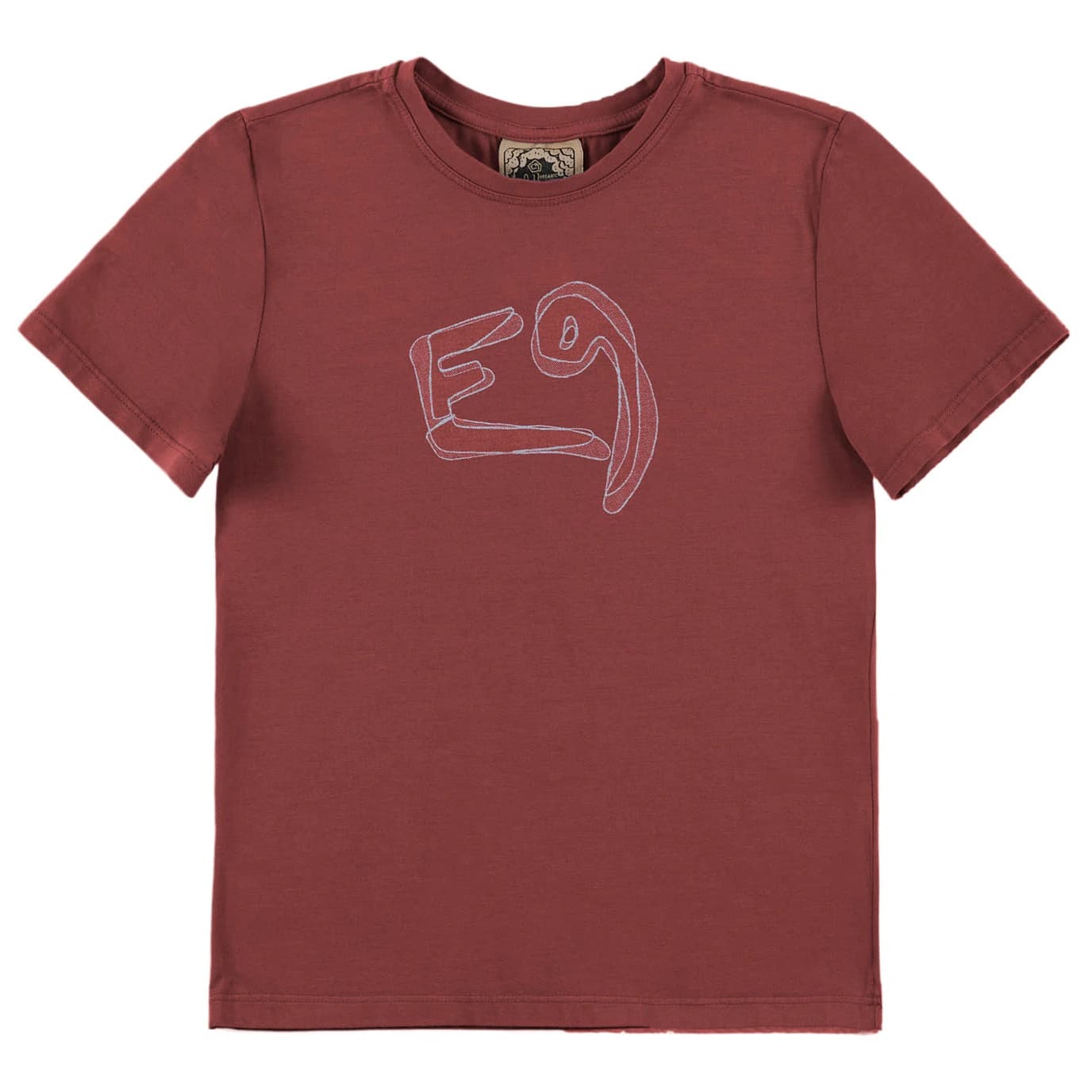Детска тениска E9 Kid's B-Skill T-shirt - Paprika