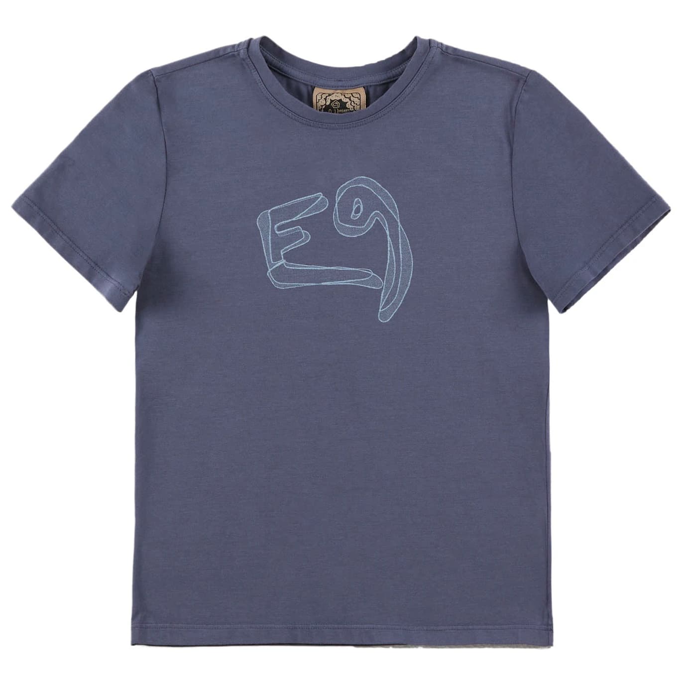 Детска тениска E9 Kid's B-Skill T-shirt - Plumbago