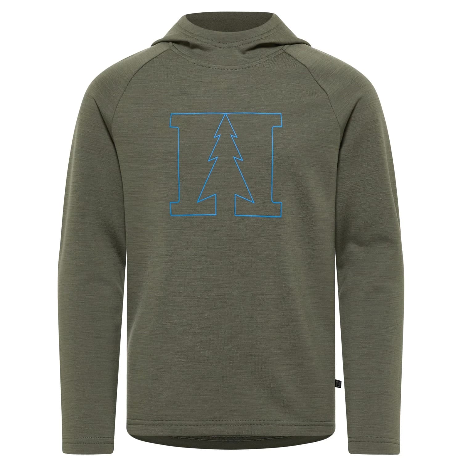 Детски вълнен пуловер Heber Peak Kid's MerinoBlend EvergreenHe. Hoody Merino hoodie - Willow Green