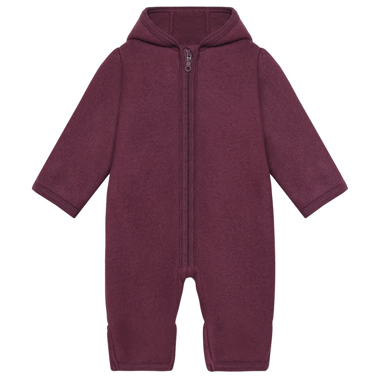 Детски цял костюм Huttelihut Kid's Pram Suit Ears Wool Fleece Overall - Port Royale