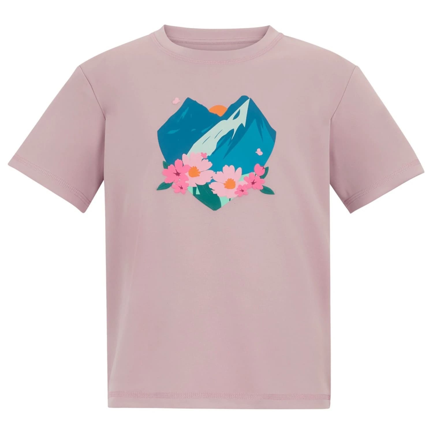 Детска спортна тениска Regatta Kid's Aria Sport shirt - Powder Lilac