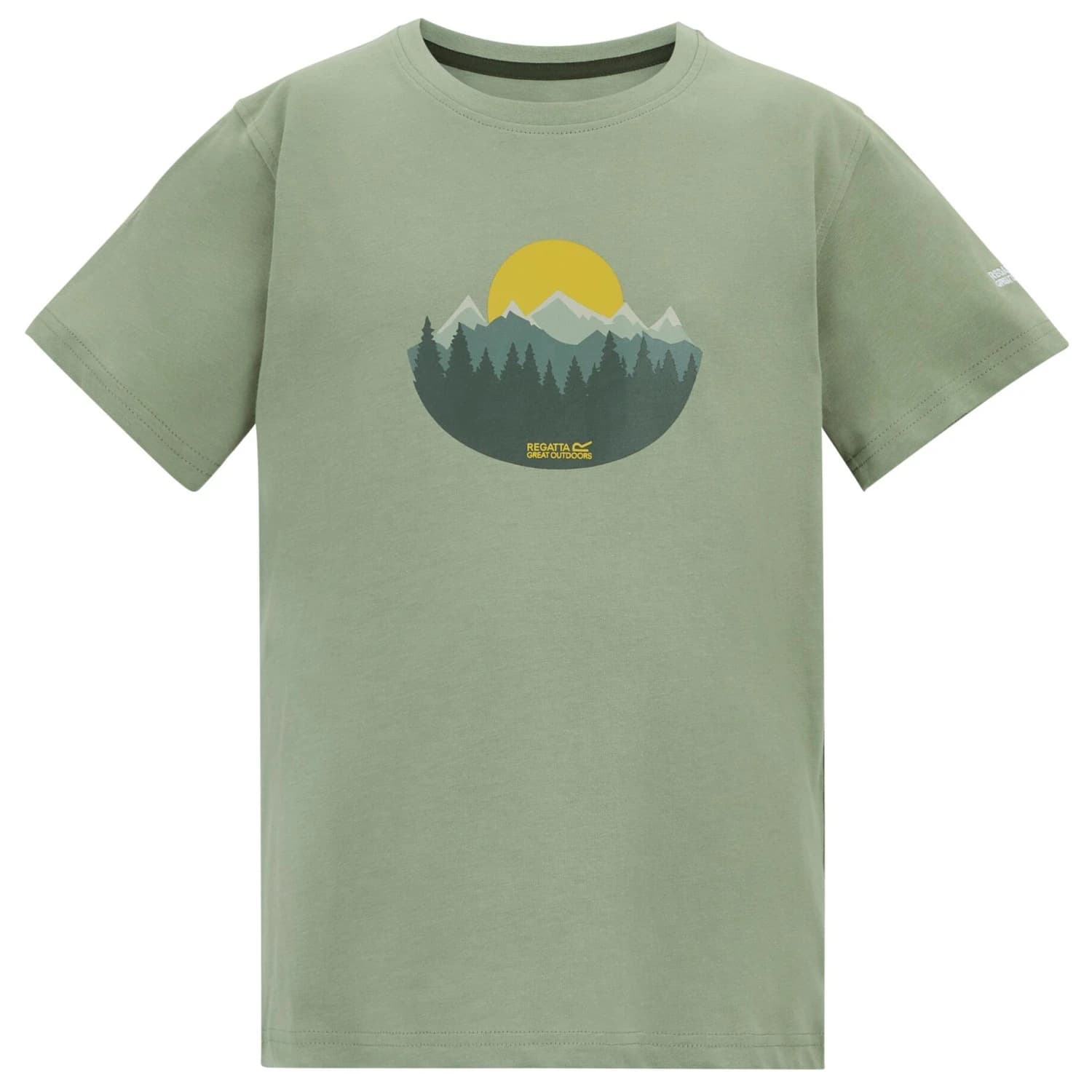 Детска тениска Regatta Kid's Bosley T-shirt - Light Sage