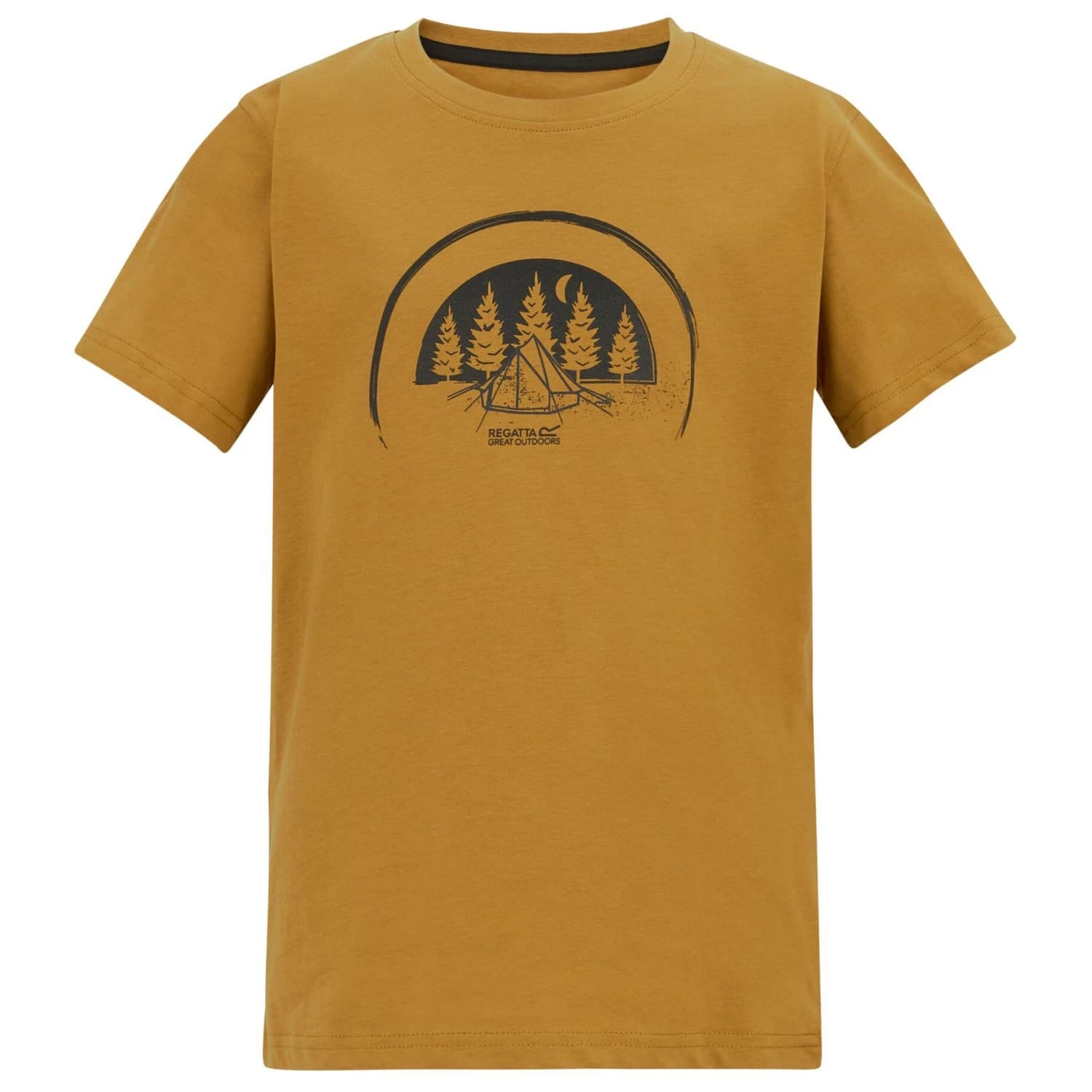 Детска тениска Regatta Kid's Bosley T-shirt - Wood Brown
