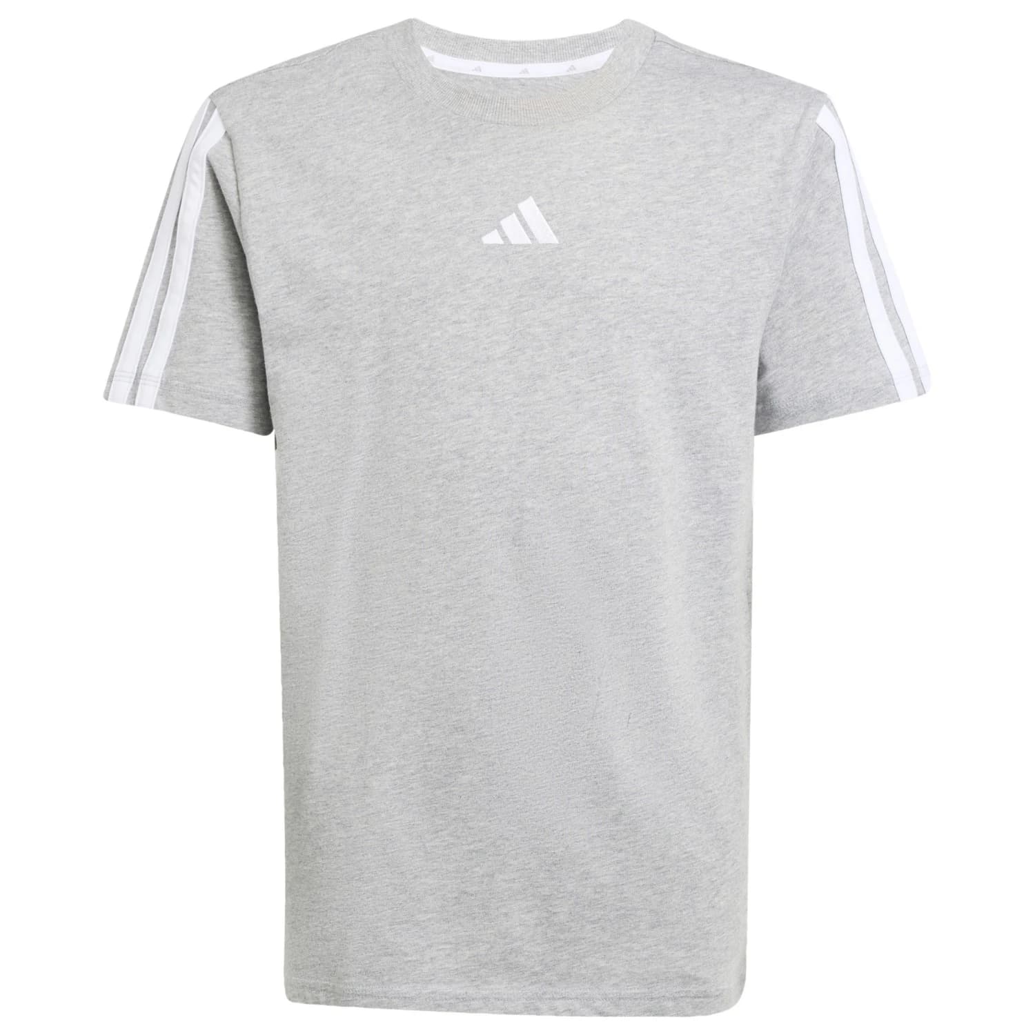Детска тениска adidas Kid's Essentials T-Shirt - Medium Grey Heather / White