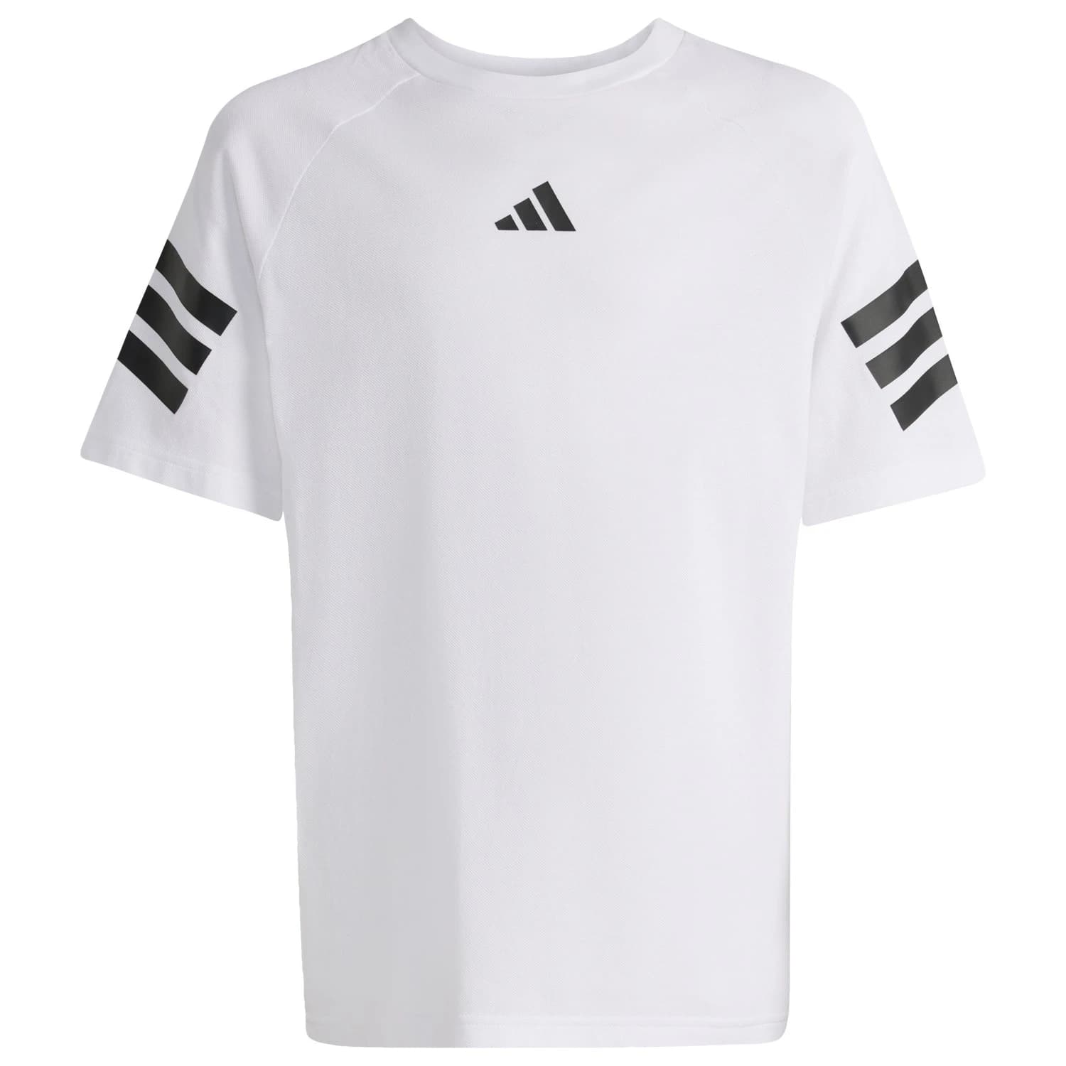 Детска тениска adidas Kid's Future Icons 3 Stripes T-Shirt - White / Black