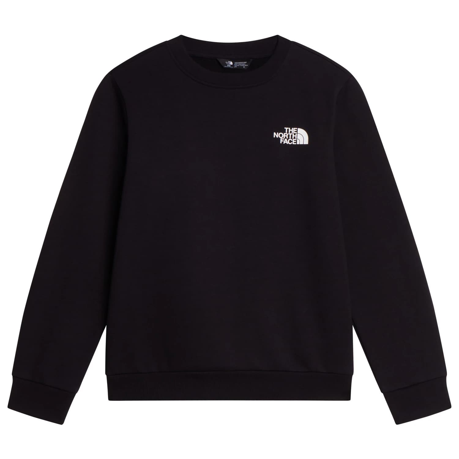 Детски пуловер The North Face Kid's Teen Evolution Box NSE Crew Jumper - TNF Black
