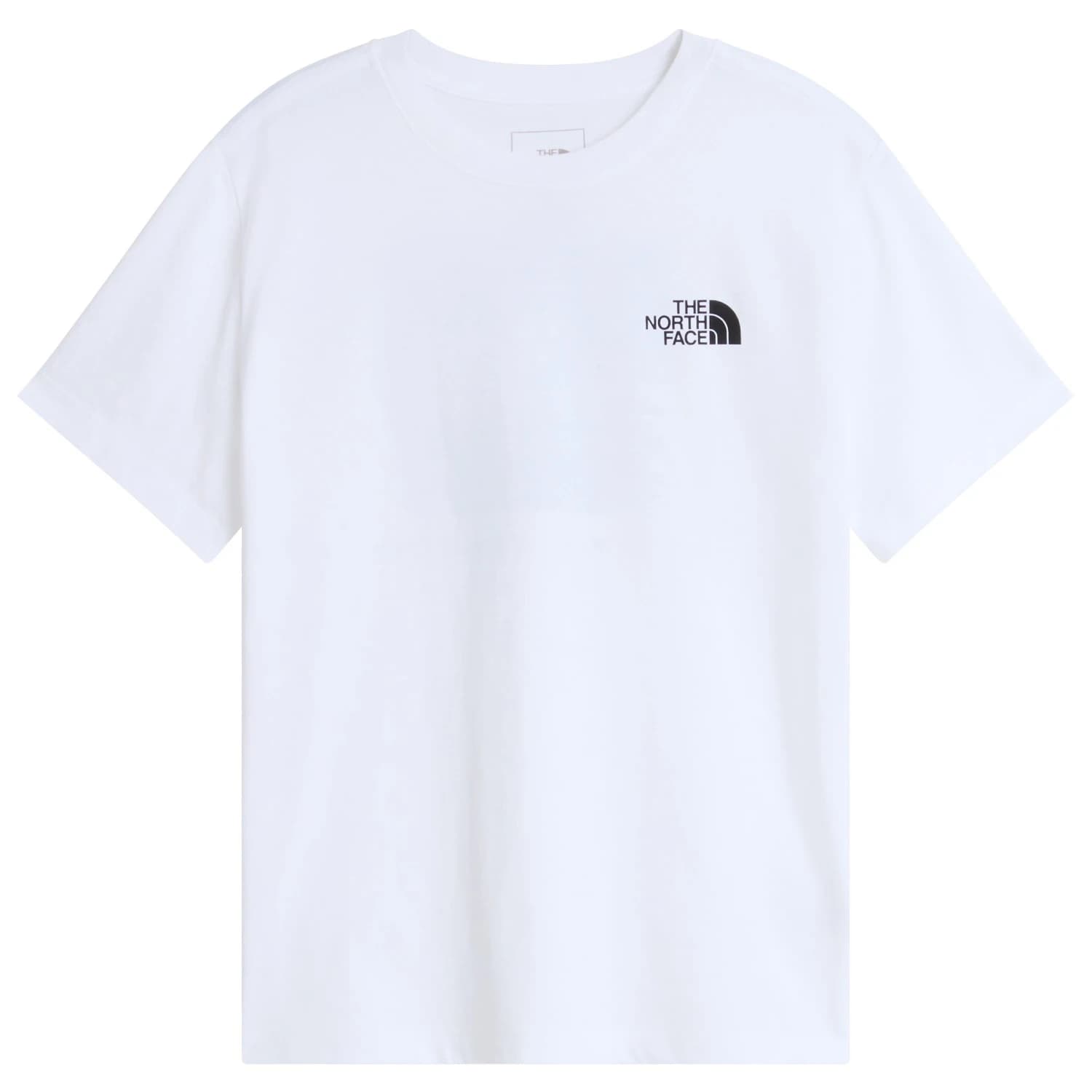 Детска тениска The North Face Kid's Teen Evolution Box NSE S/S Tee T-shirt - TNF White