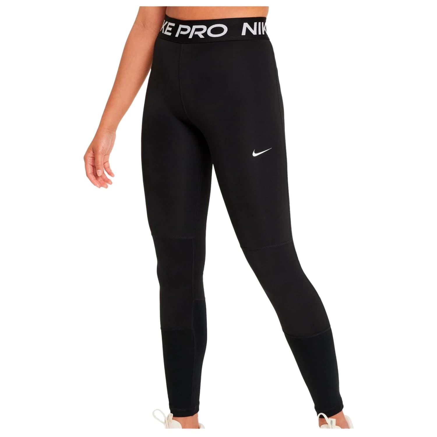 Детски клин Nike Big Kid's Pro Dri-Fit Leggings - Black / White