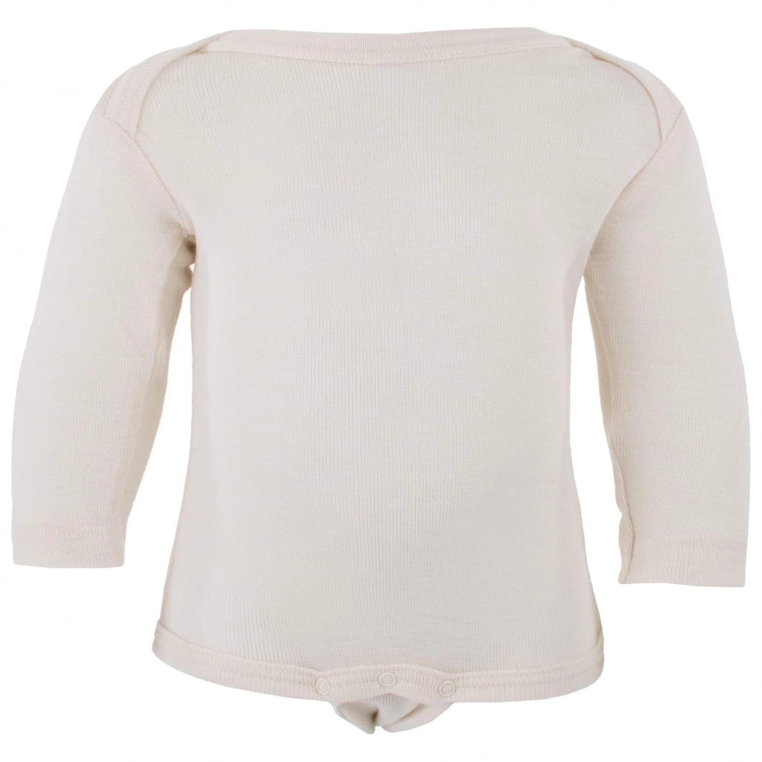 Мериносово термобельо Engel Baby Body L/S - Natur