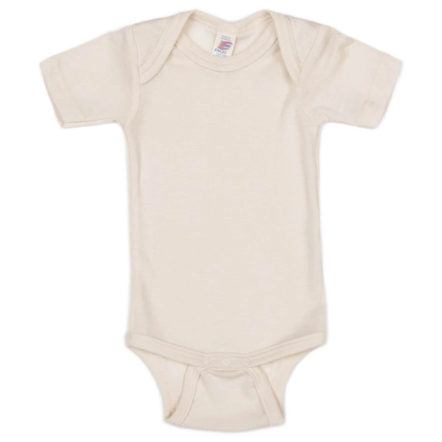 Мериносово термобельо Engel Baby Body S/S Merino base layer - Natur