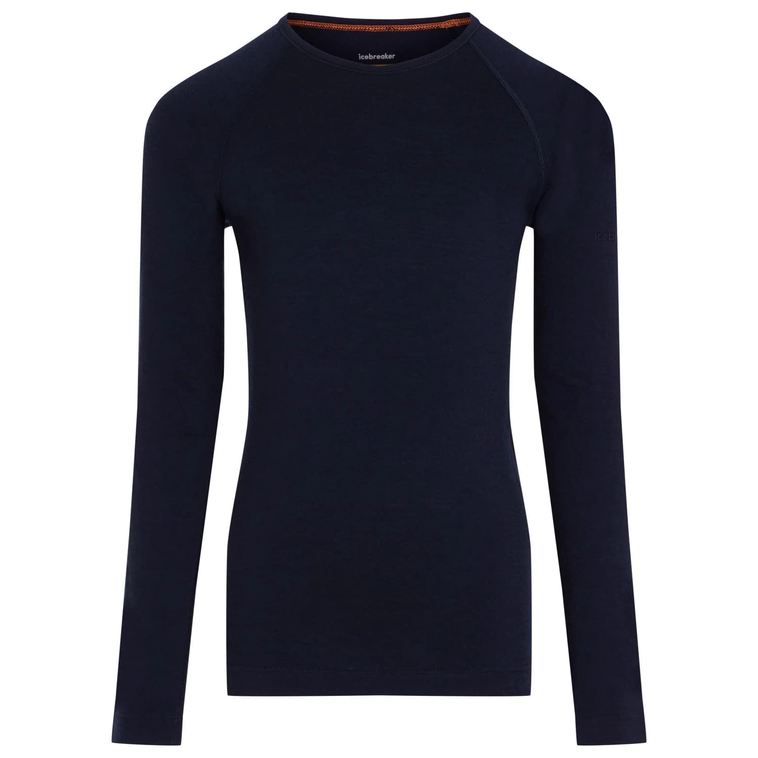 Детско мериносово термобельо Icebreaker Kids 200 Oasis L/S Crewe Merino base layer - Midnight Navy II