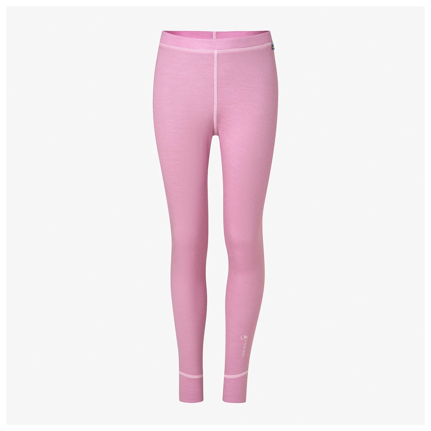 Детско мериносово термобельо Isbjörn Kid's Husky Longjohn Baselayer Merino base layer - Frost Pink